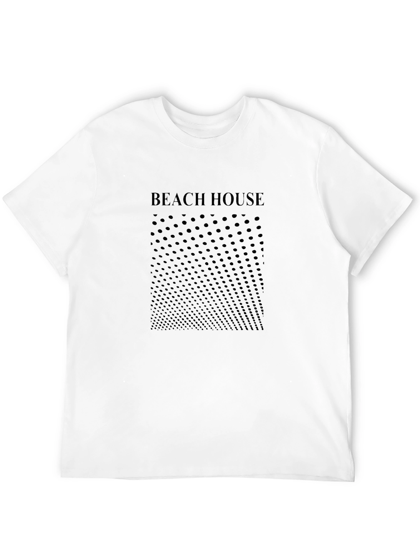 Beach House Black Graphic T-Shirt