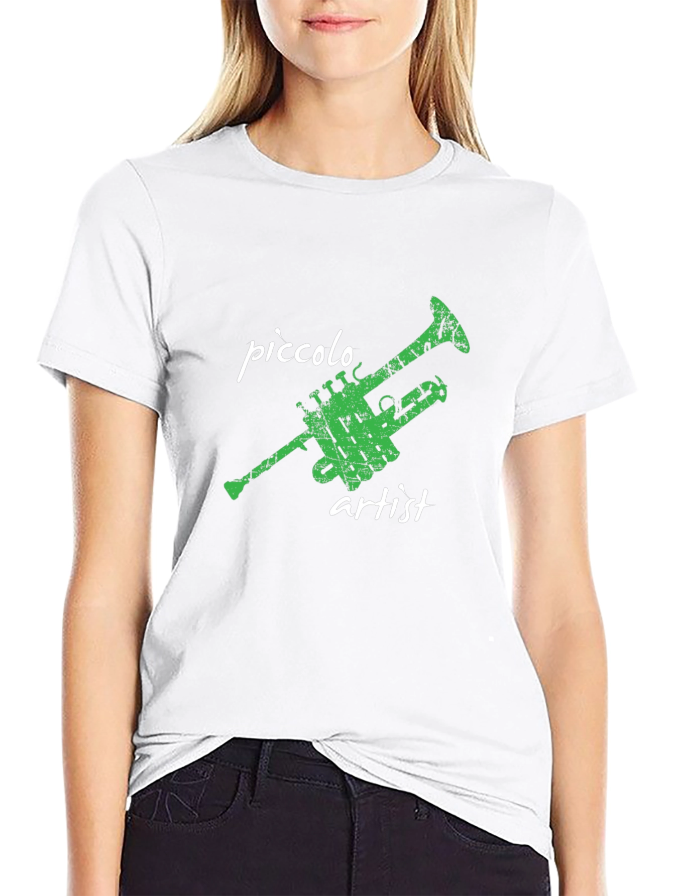 Piccolo Artist Black Graphic T-Shirt