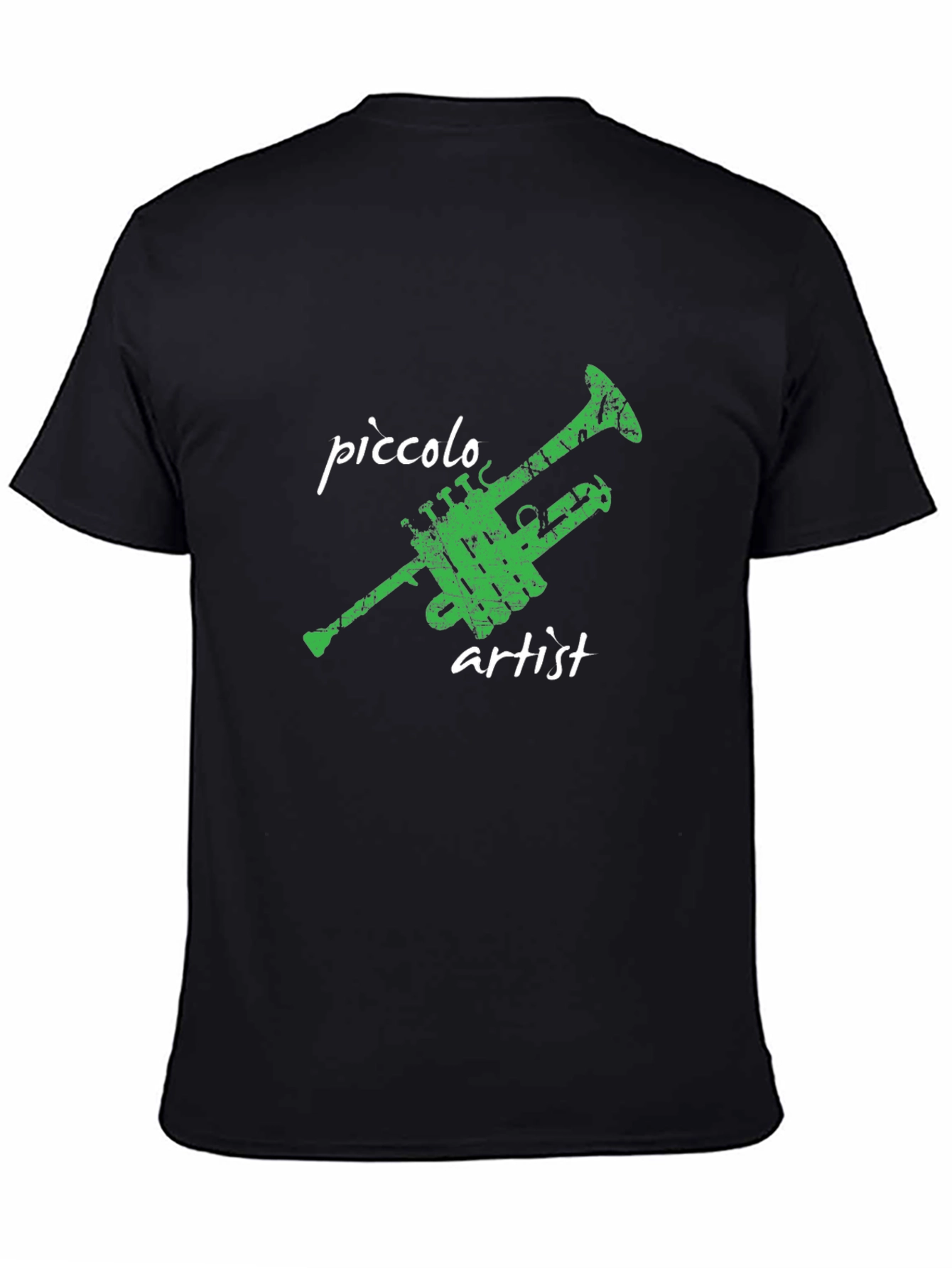 Piccolo Artist Black Graphic T-Shirt