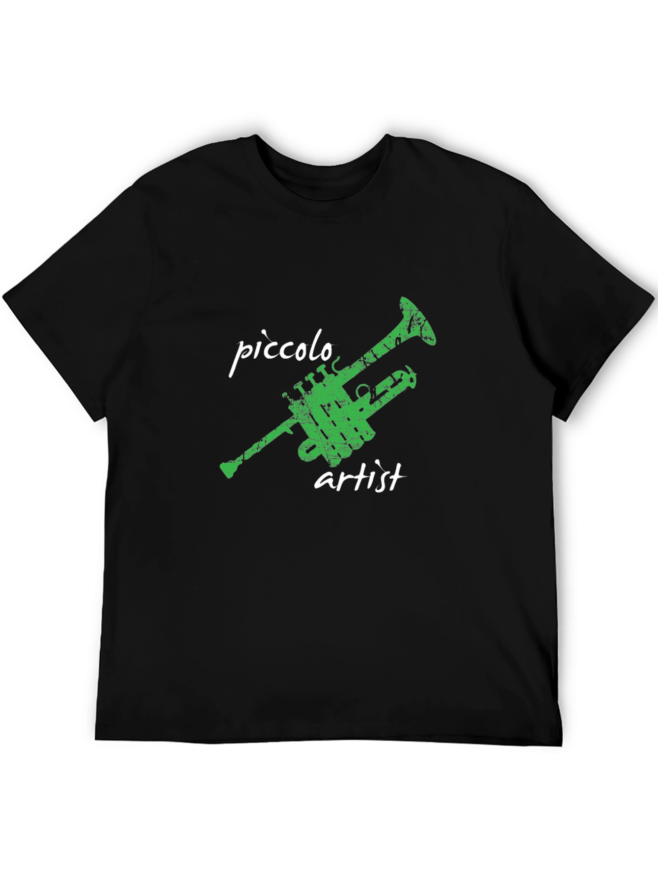 Piccolo Artist Black Graphic T-Shirt