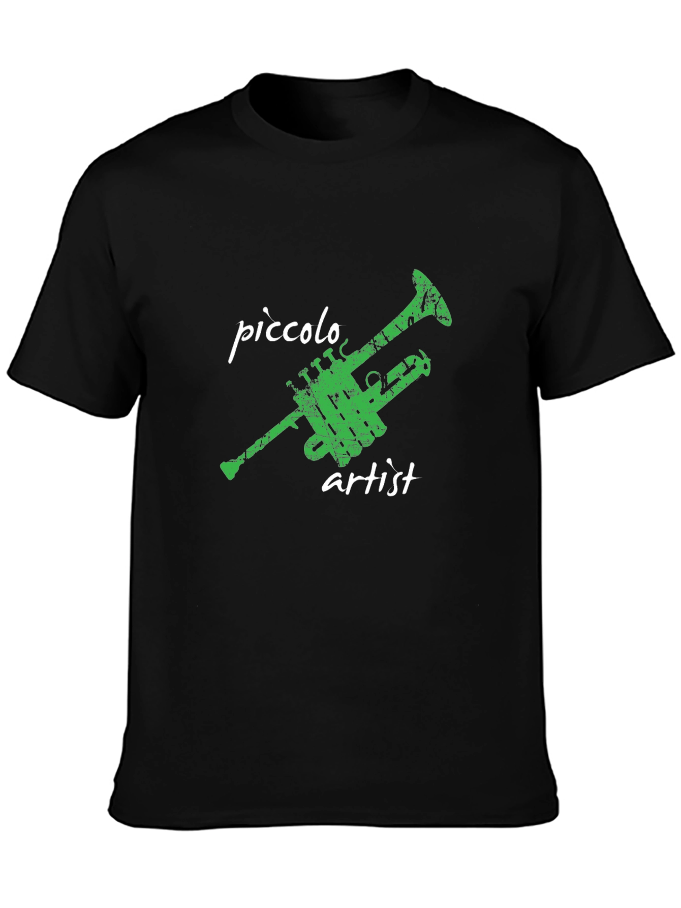 Piccolo Artist Black Graphic T-Shirt