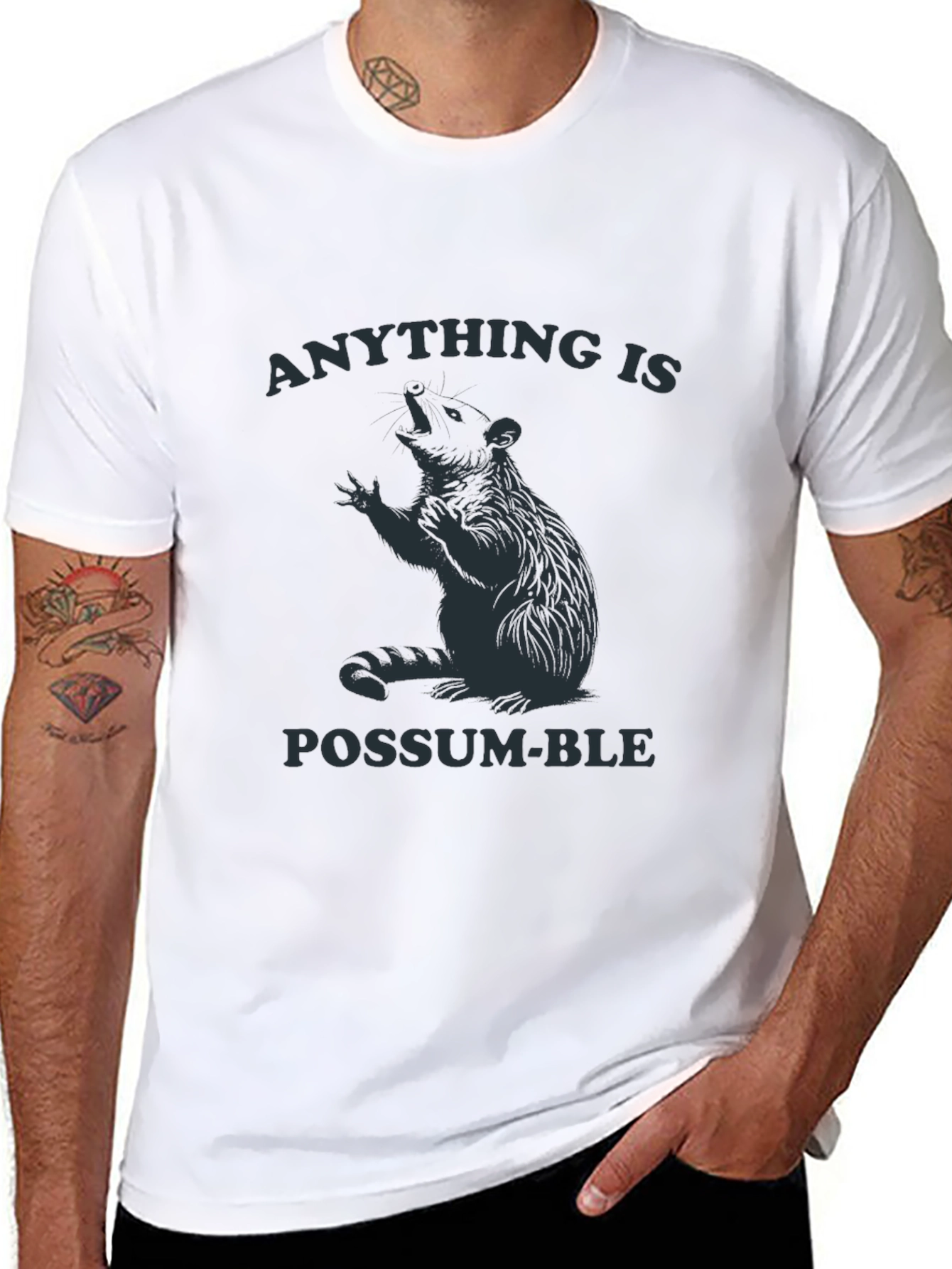 Anything is Possum-ble T-Shirt