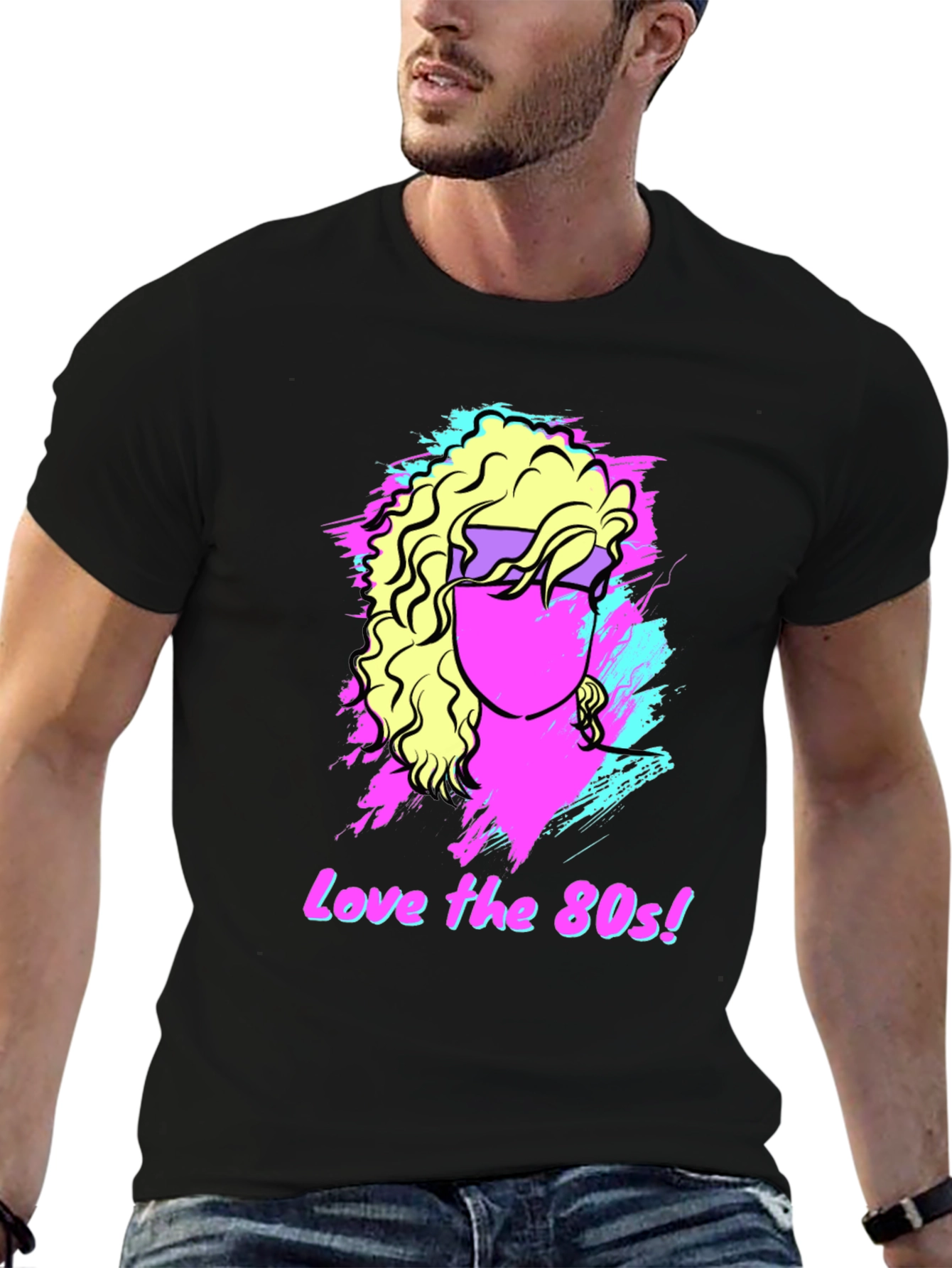 80s Style Graphic Tee