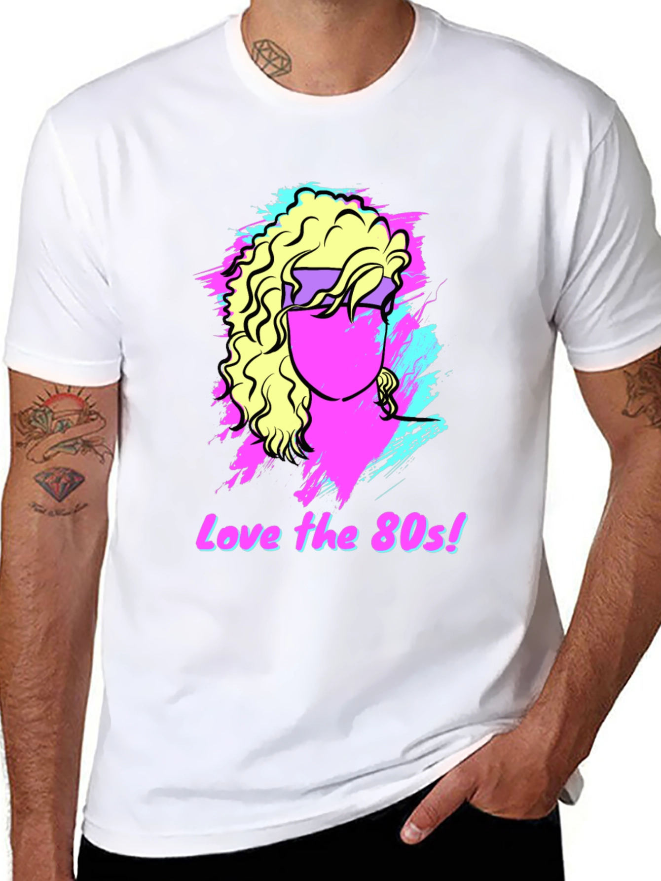 80s Style Graphic Tee