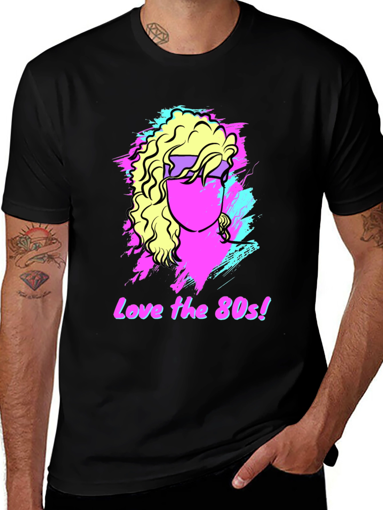 80s Style Graphic Tee