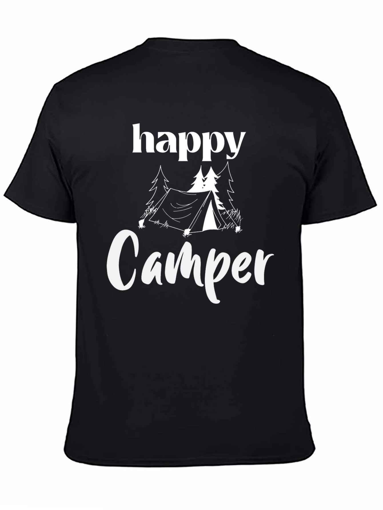 Happy Camper T-Shirt - Outdoor Adventure Tee