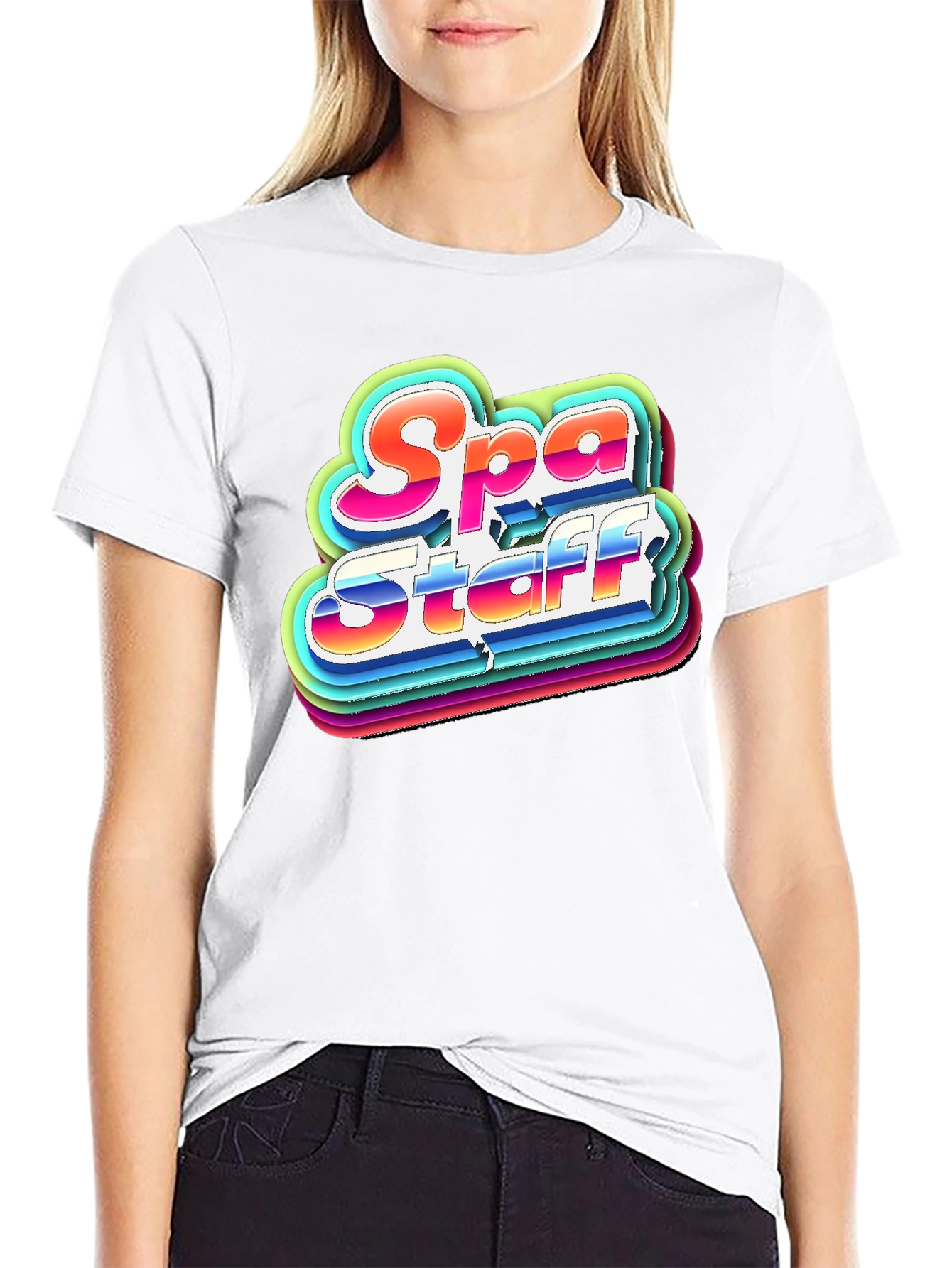 Spa Staff Retro T-Shirt