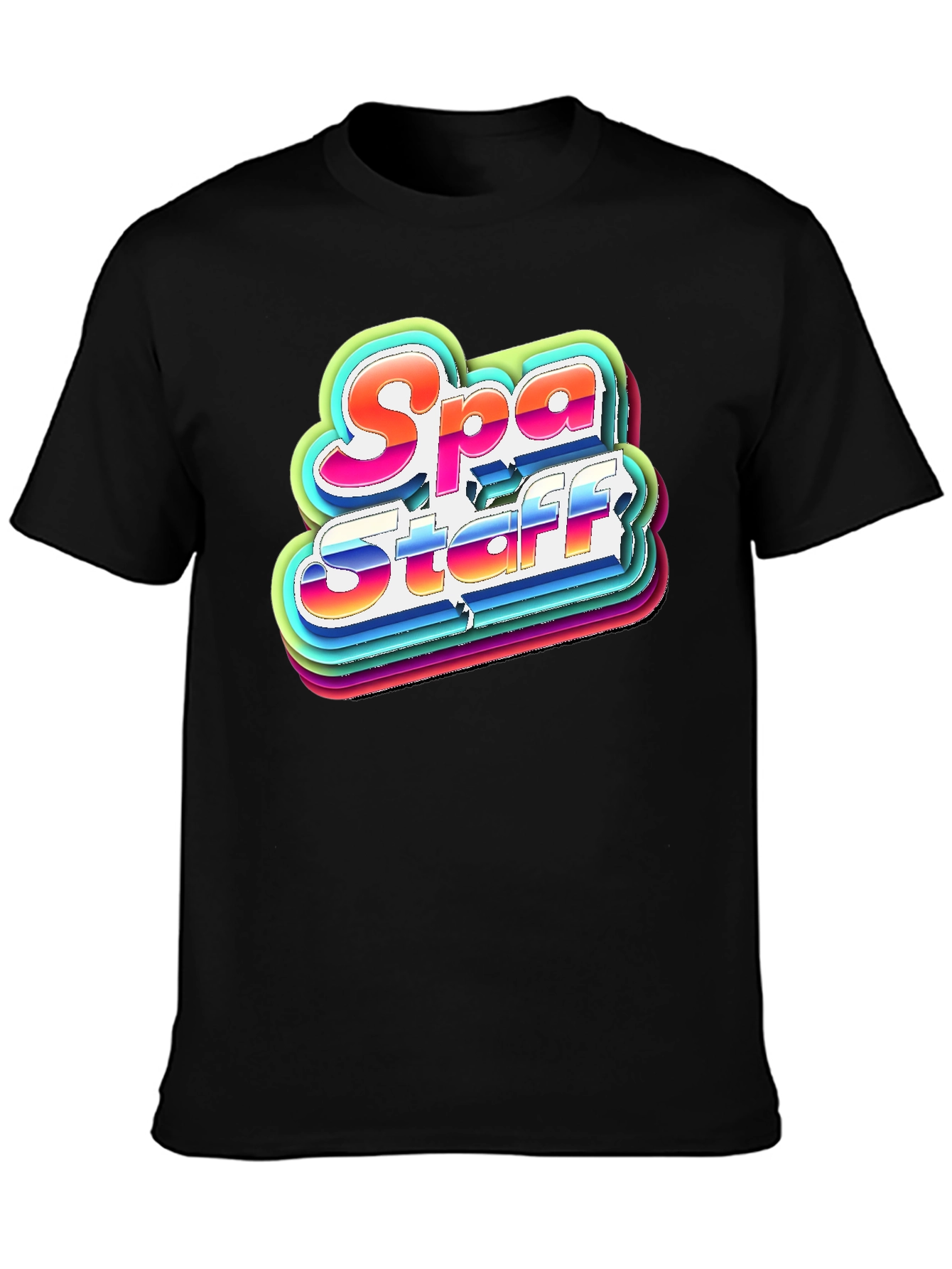 Spa Staff Retro T-Shirt