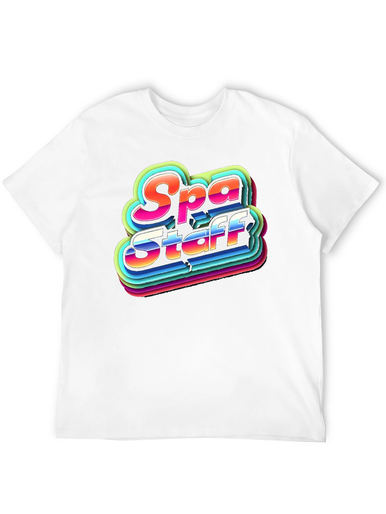 Spa Staff Retro T-Shirt