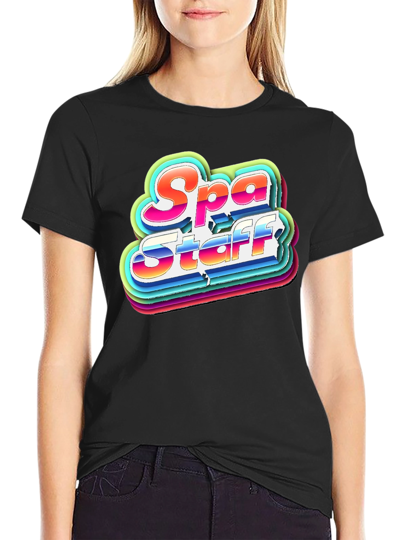 Spa Staff Retro T-Shirt