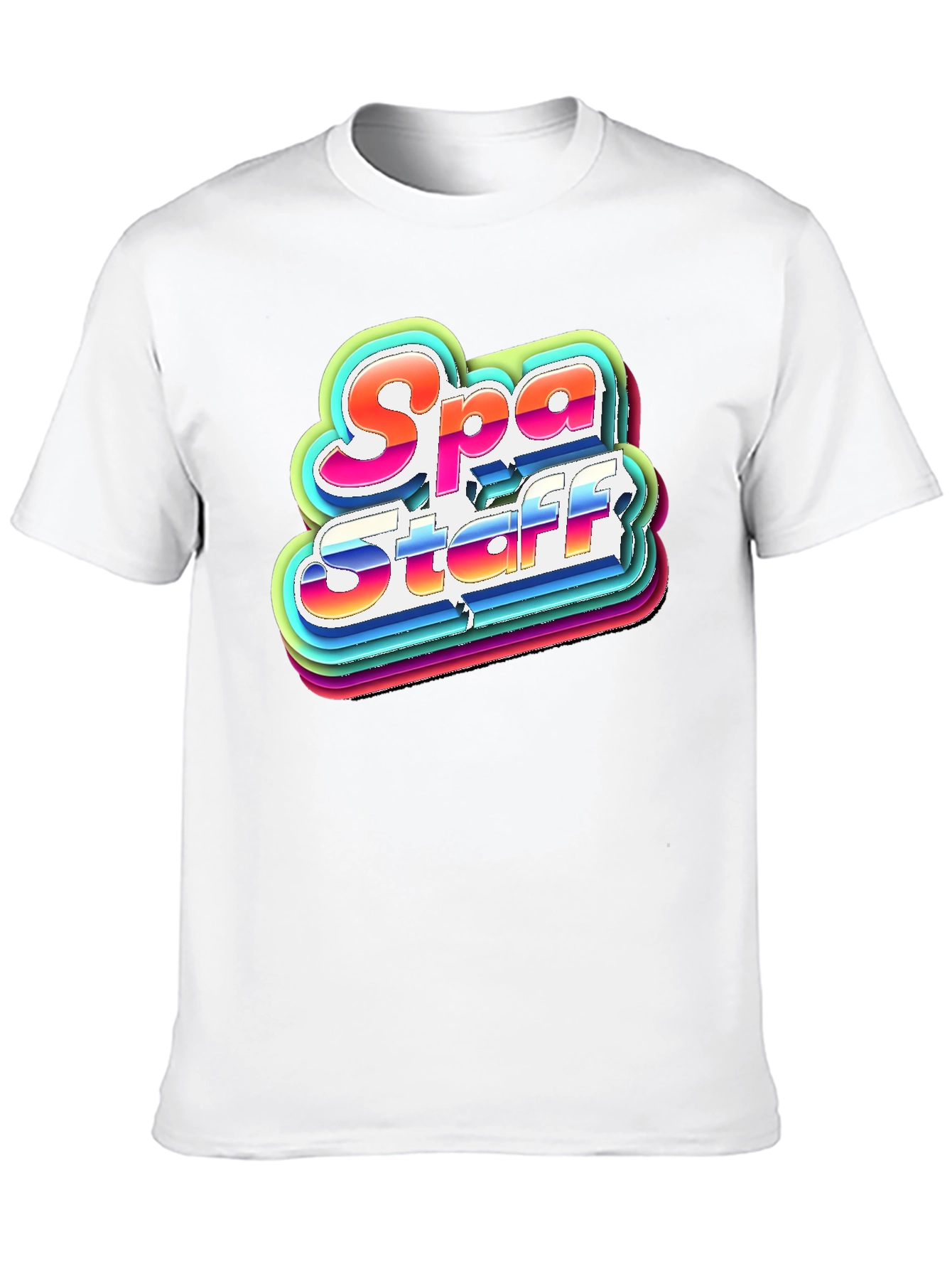 Spa Staff Retro T-Shirt