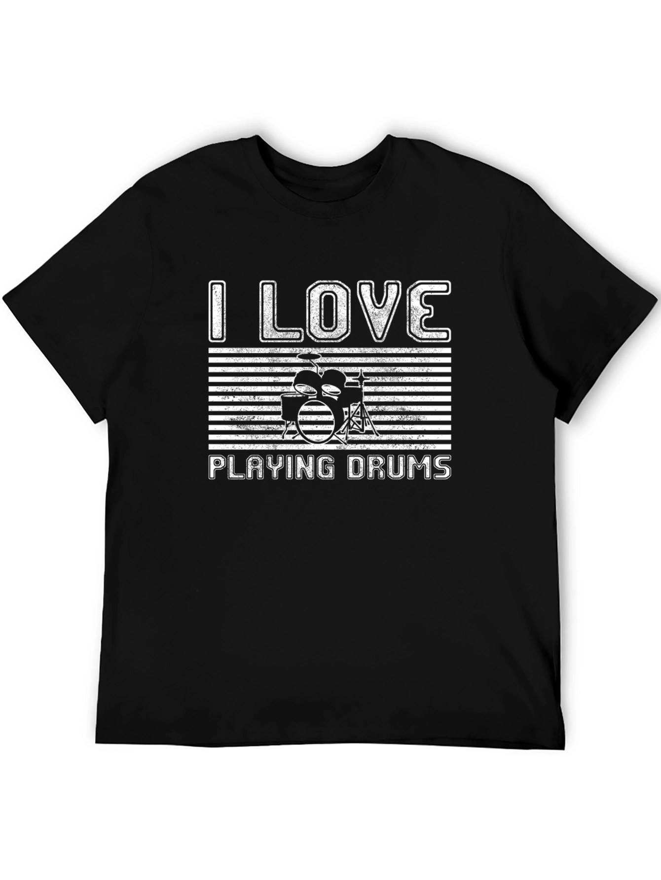I Love Playing Drums T-Shirt - Band Tee