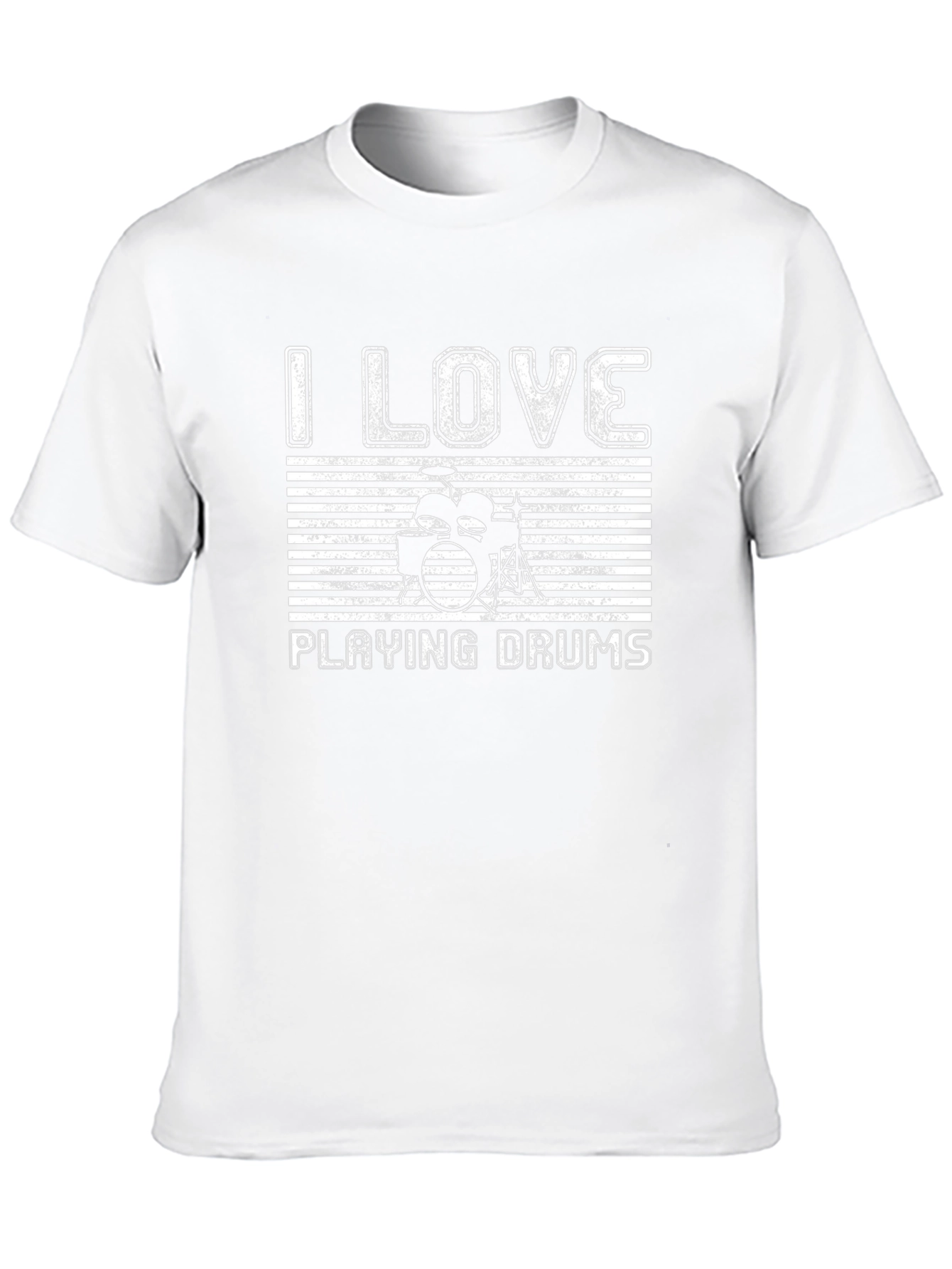 I Love Playing Drums T-Shirt - Band Tee
