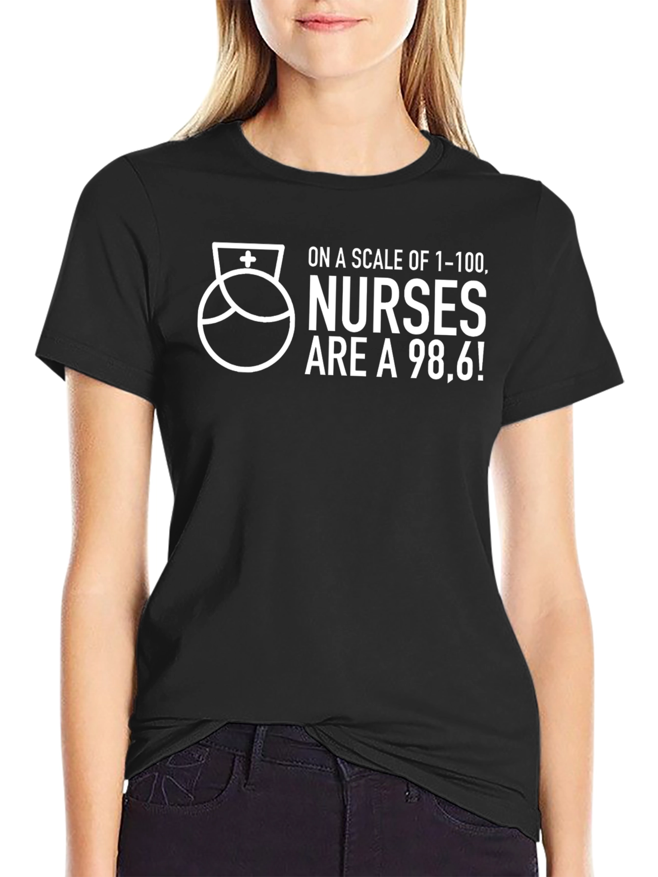 Funny Nurse T-Shirt - 98.6 Graphic Tee