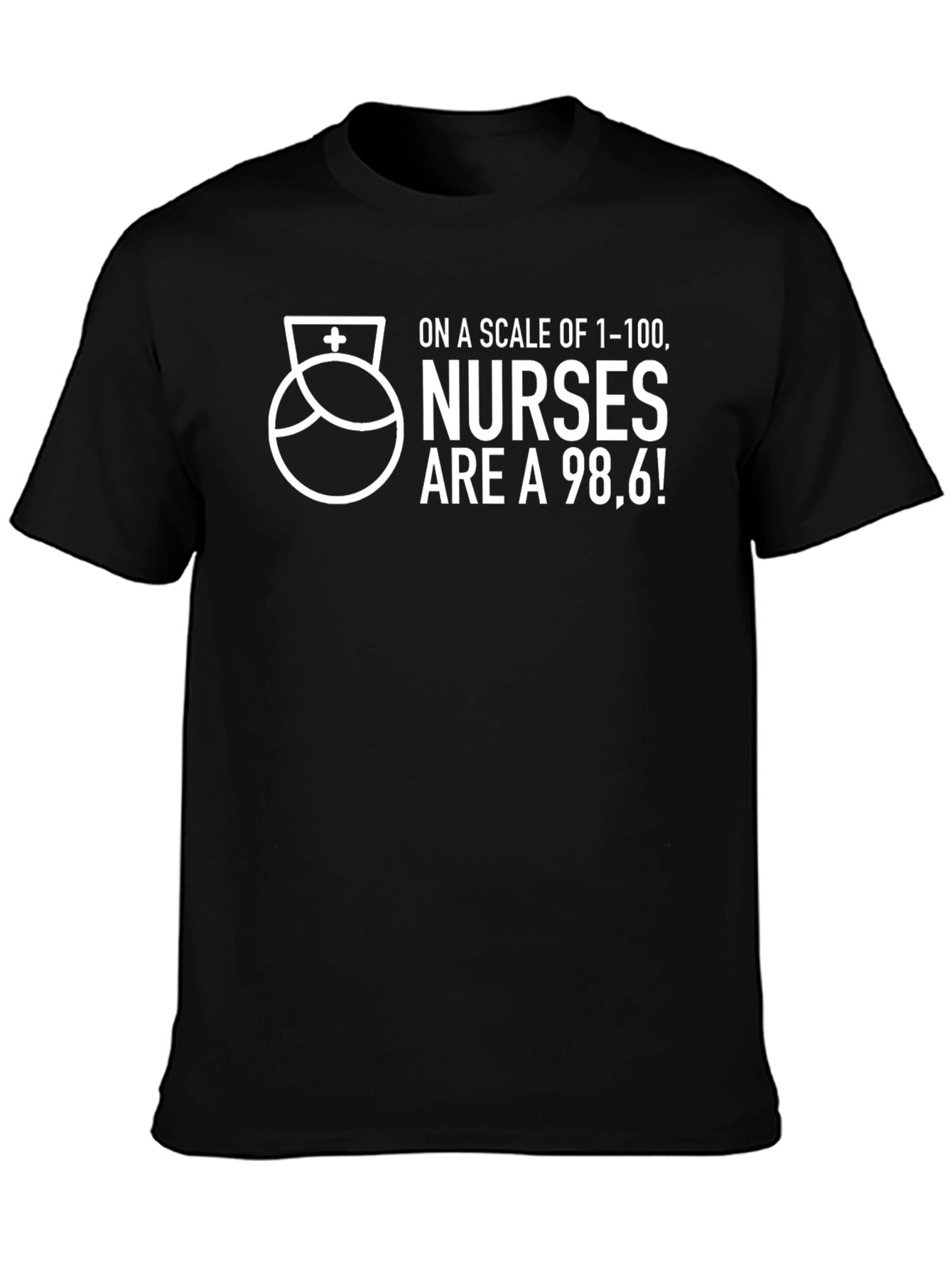 Funny Nurse T-Shirt - 98.6 Graphic Tee