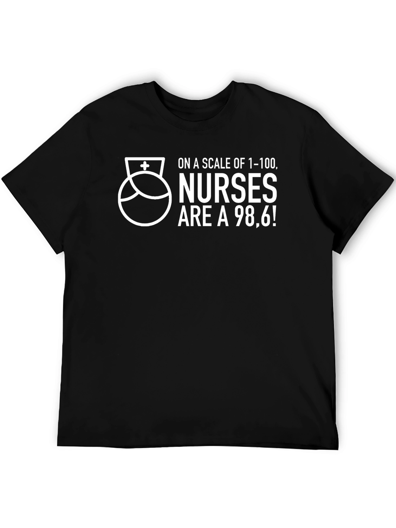 Funny Nurse T-Shirt - 98.6 Graphic Tee