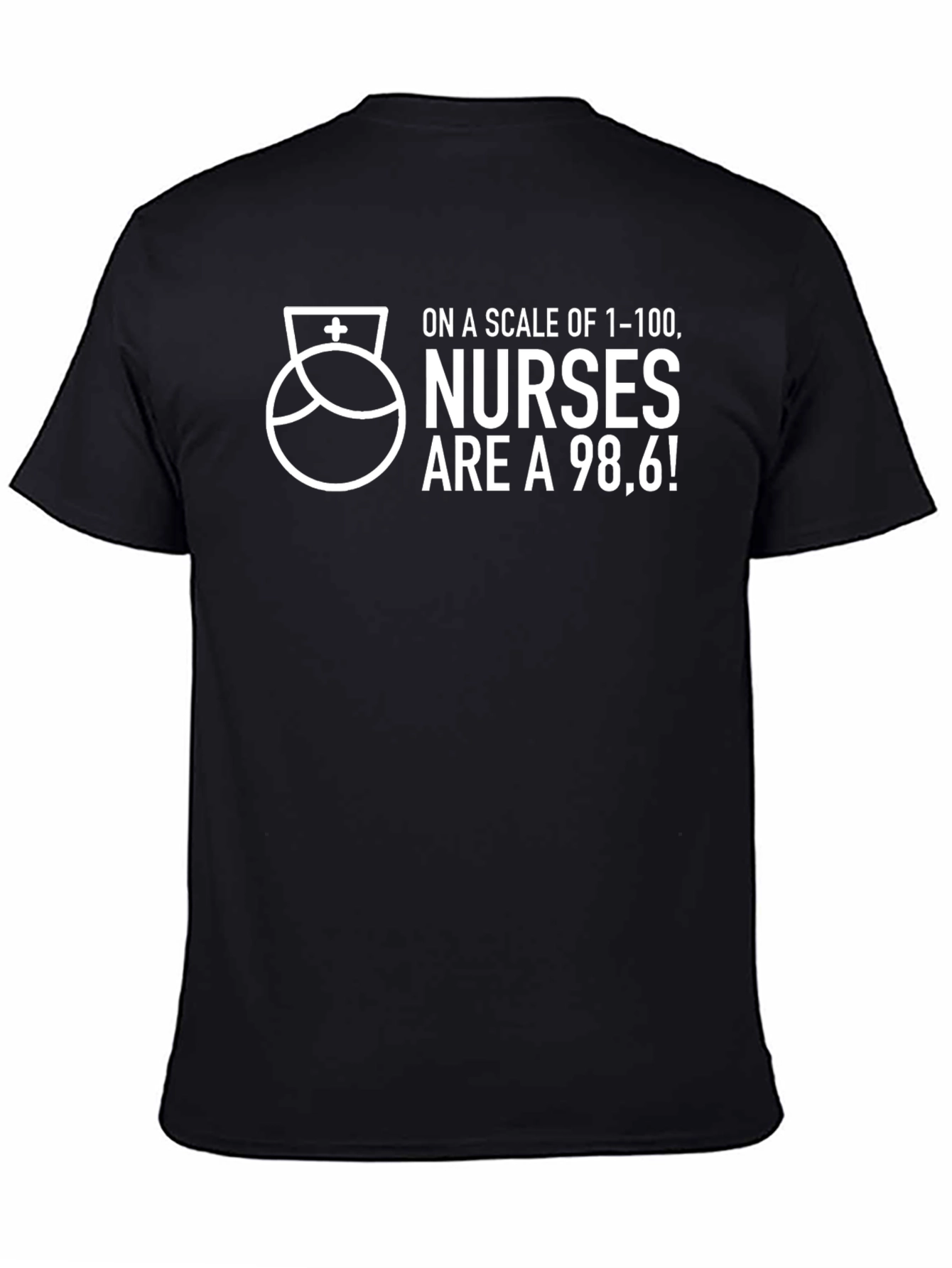 Funny Nurse T-Shirt - 98.6 Graphic Tee