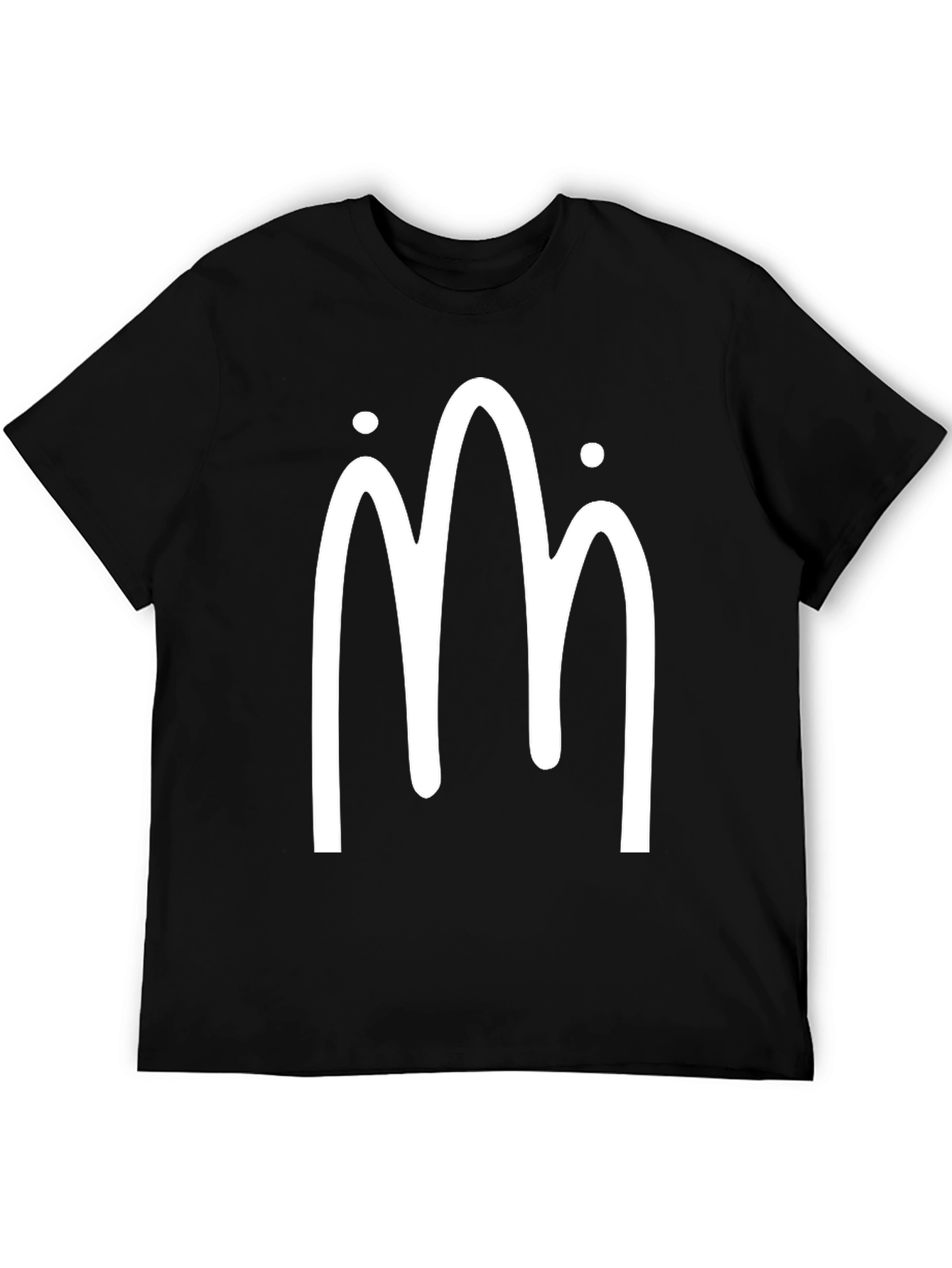 Abstract Mountain Peak Tee - Minimalist Design