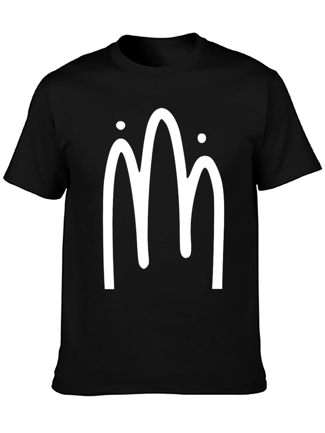 Abstract Mountain Peak Tee - Minimalist Design