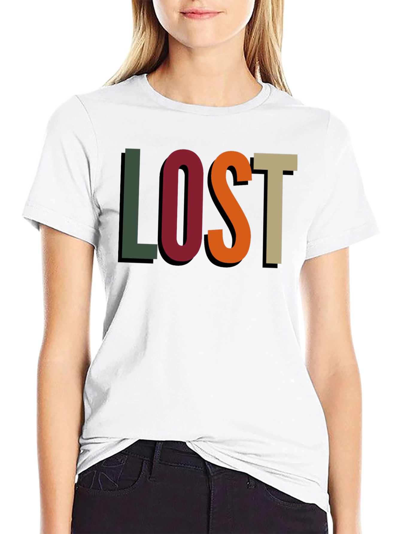 Lost Graphic T-Shirt - Mens Fashion Tee