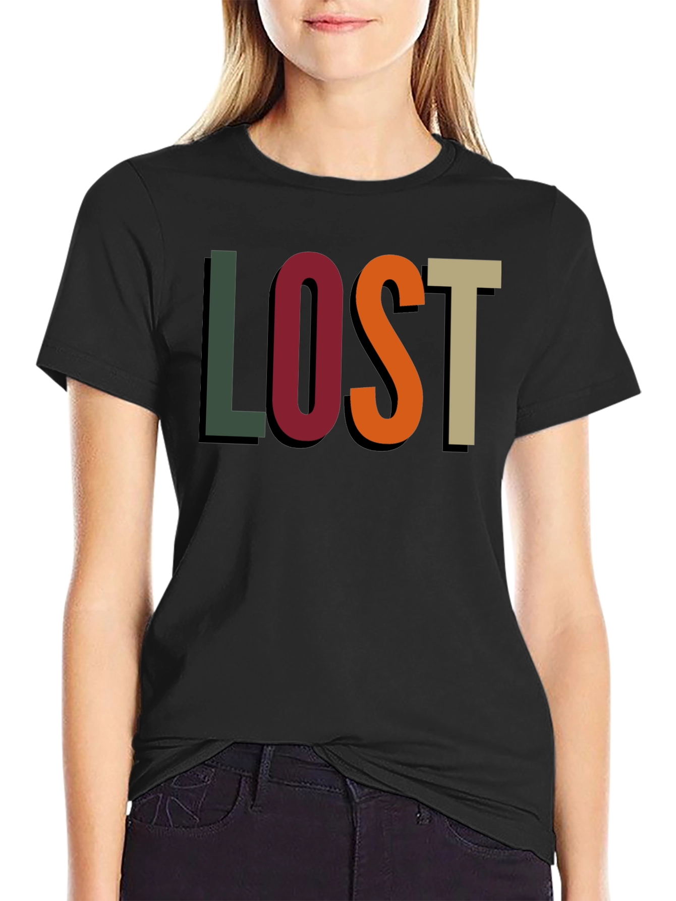 Lost Graphic T-Shirt - Mens Fashion Tee