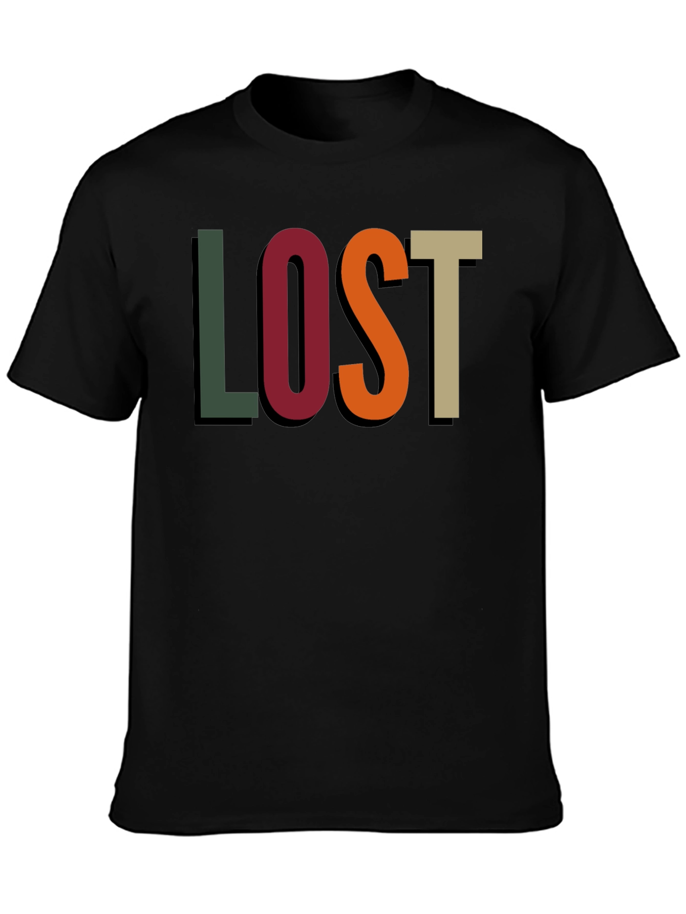 Lost Graphic T-Shirt - Mens Fashion Tee