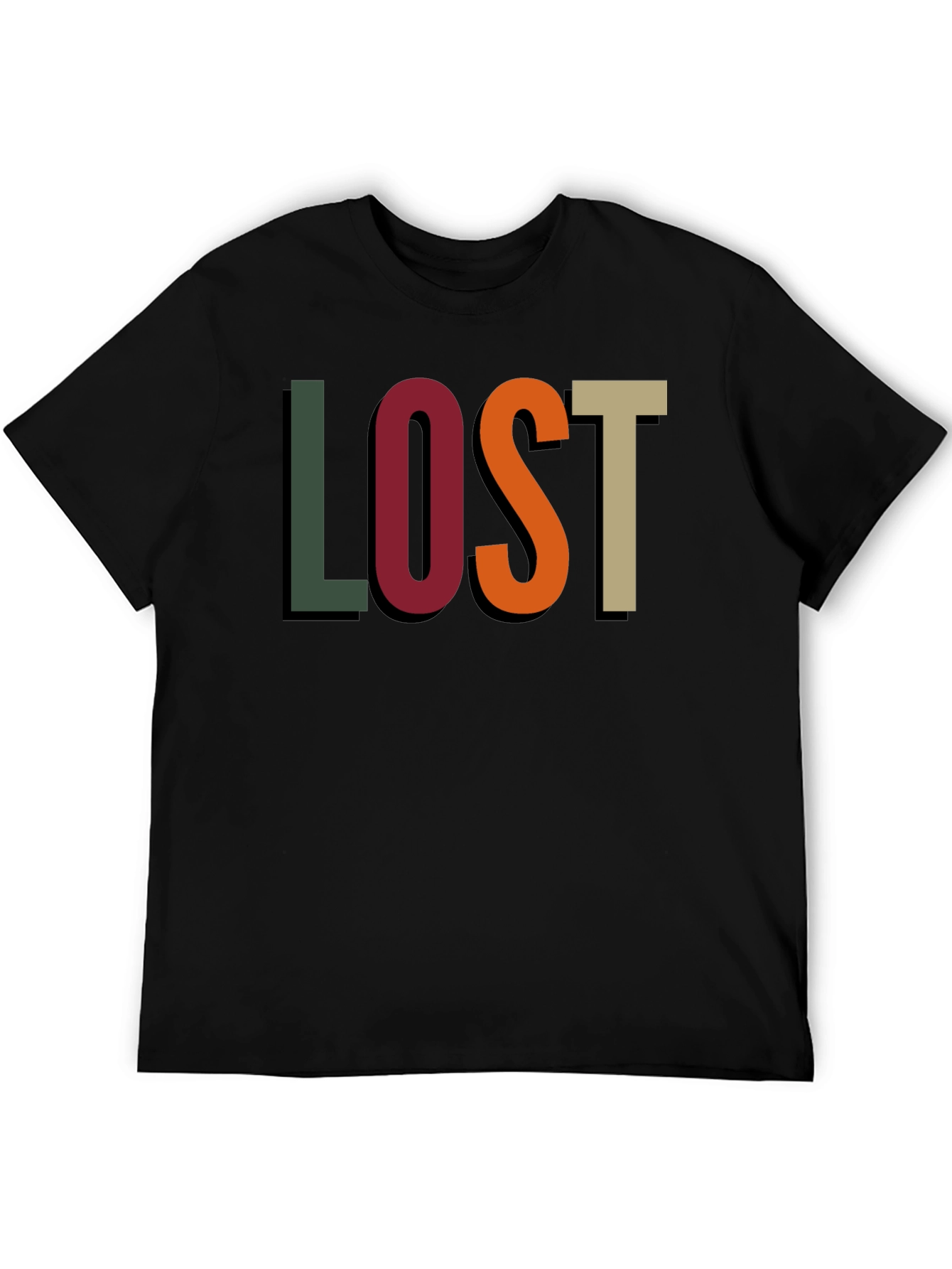 Lost Graphic T-Shirt - Mens Fashion Tee