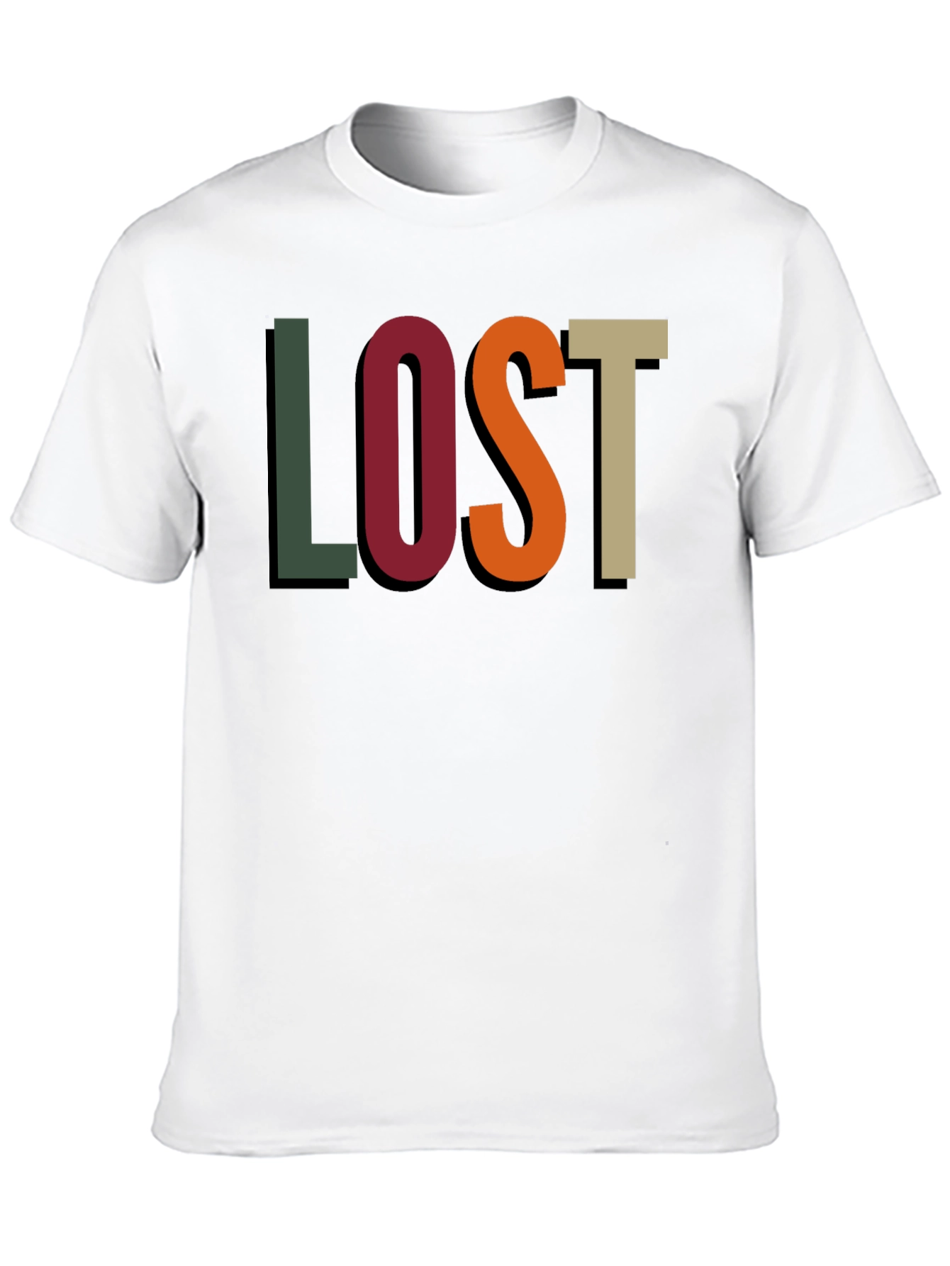 Lost Graphic T-Shirt - Mens Fashion Tee