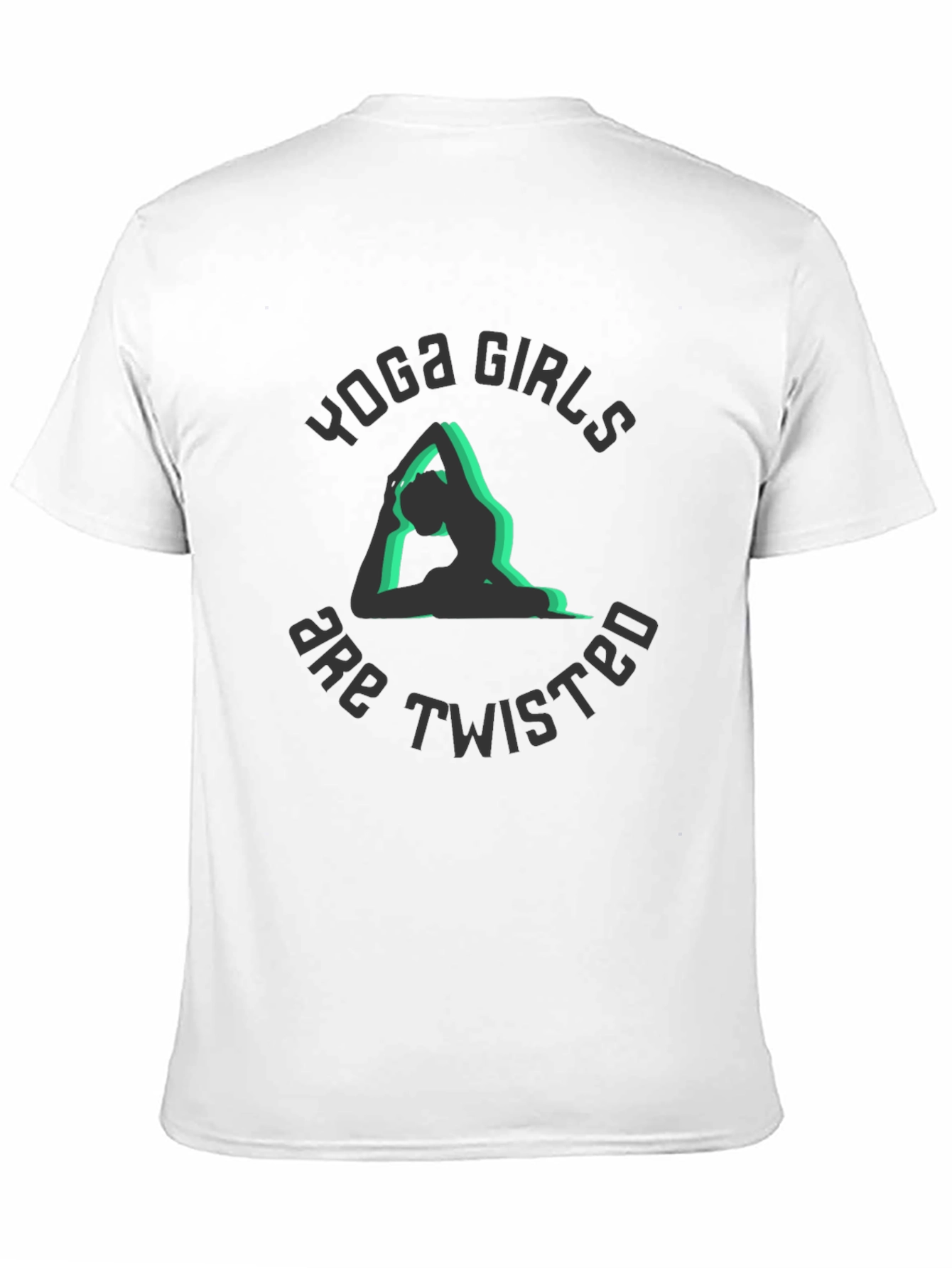 Yoga Girls Are Twisted Graphic T-Shirt