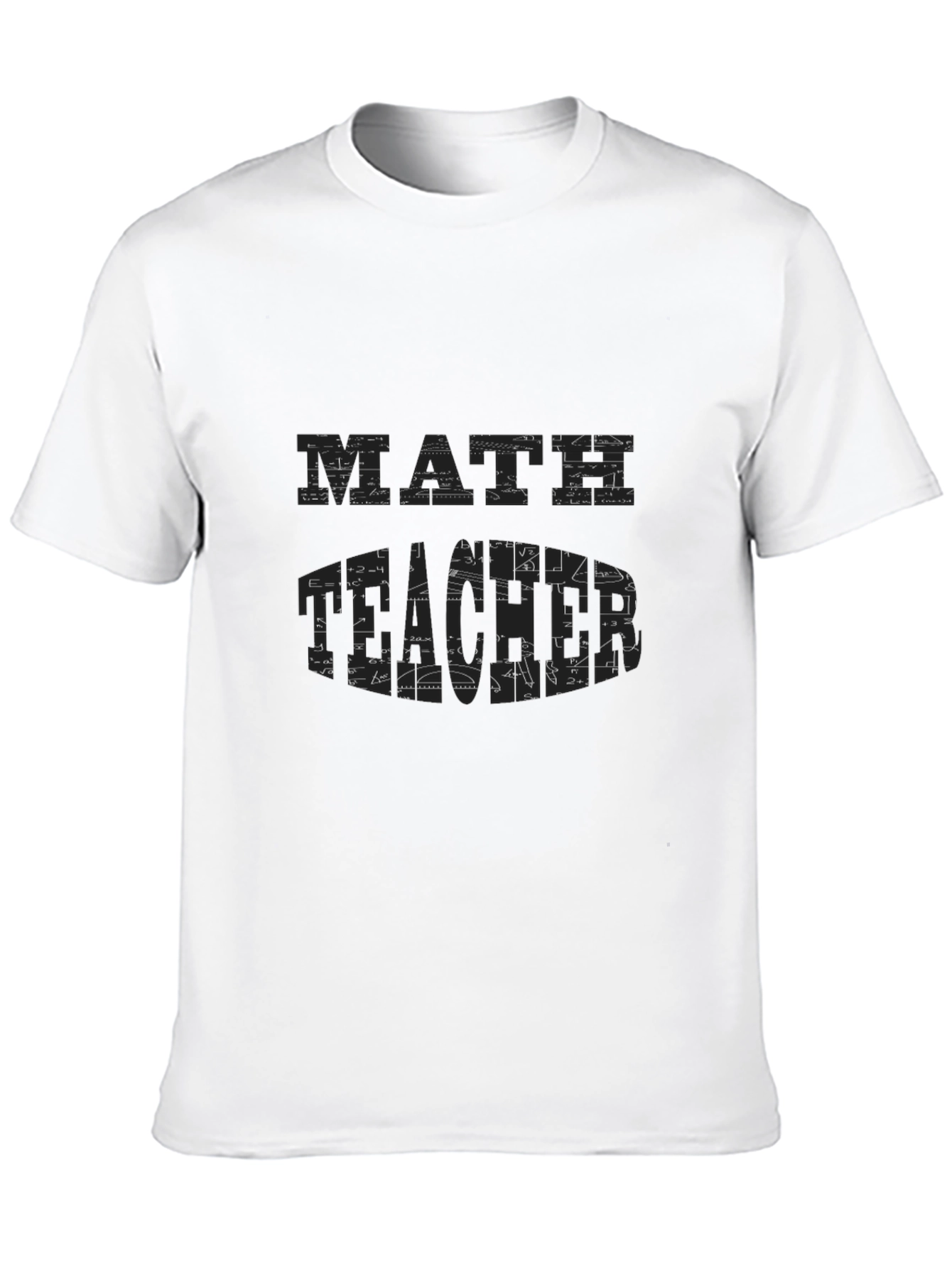 Math Teacher T-Shirt - Equations & Formulas