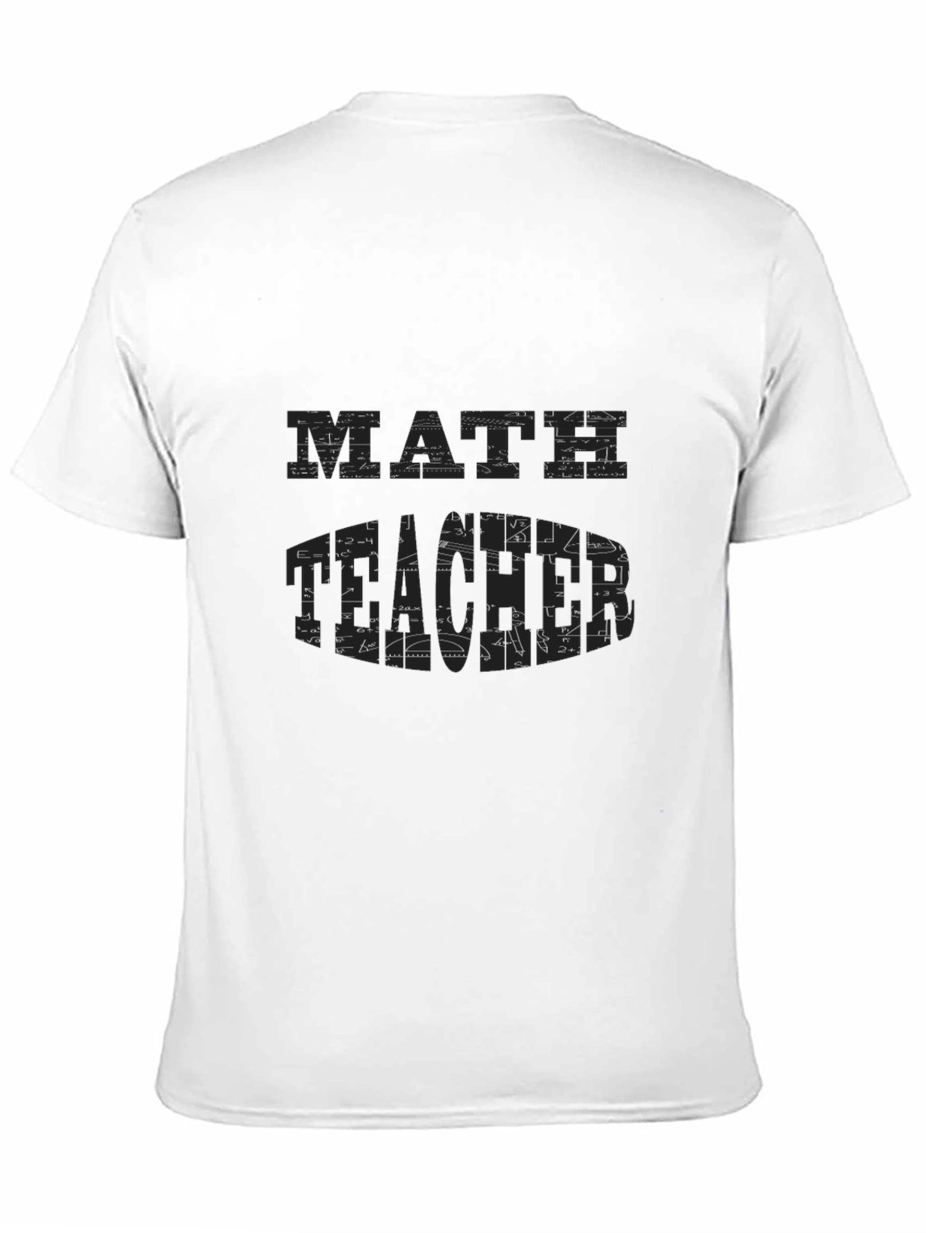 Math Teacher T-Shirt - Equations & Formulas