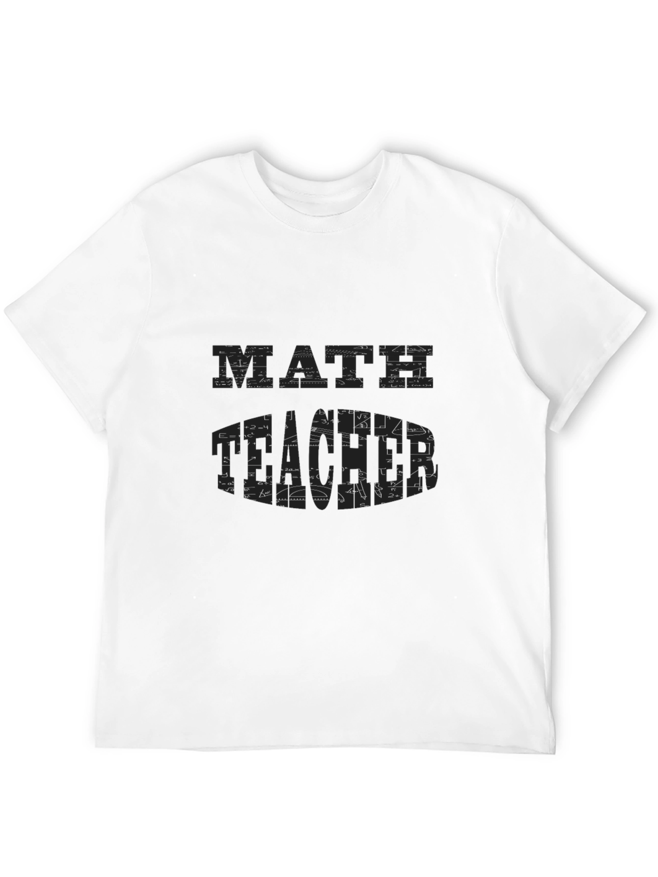 Math Teacher T-Shirt - Equations & Formulas