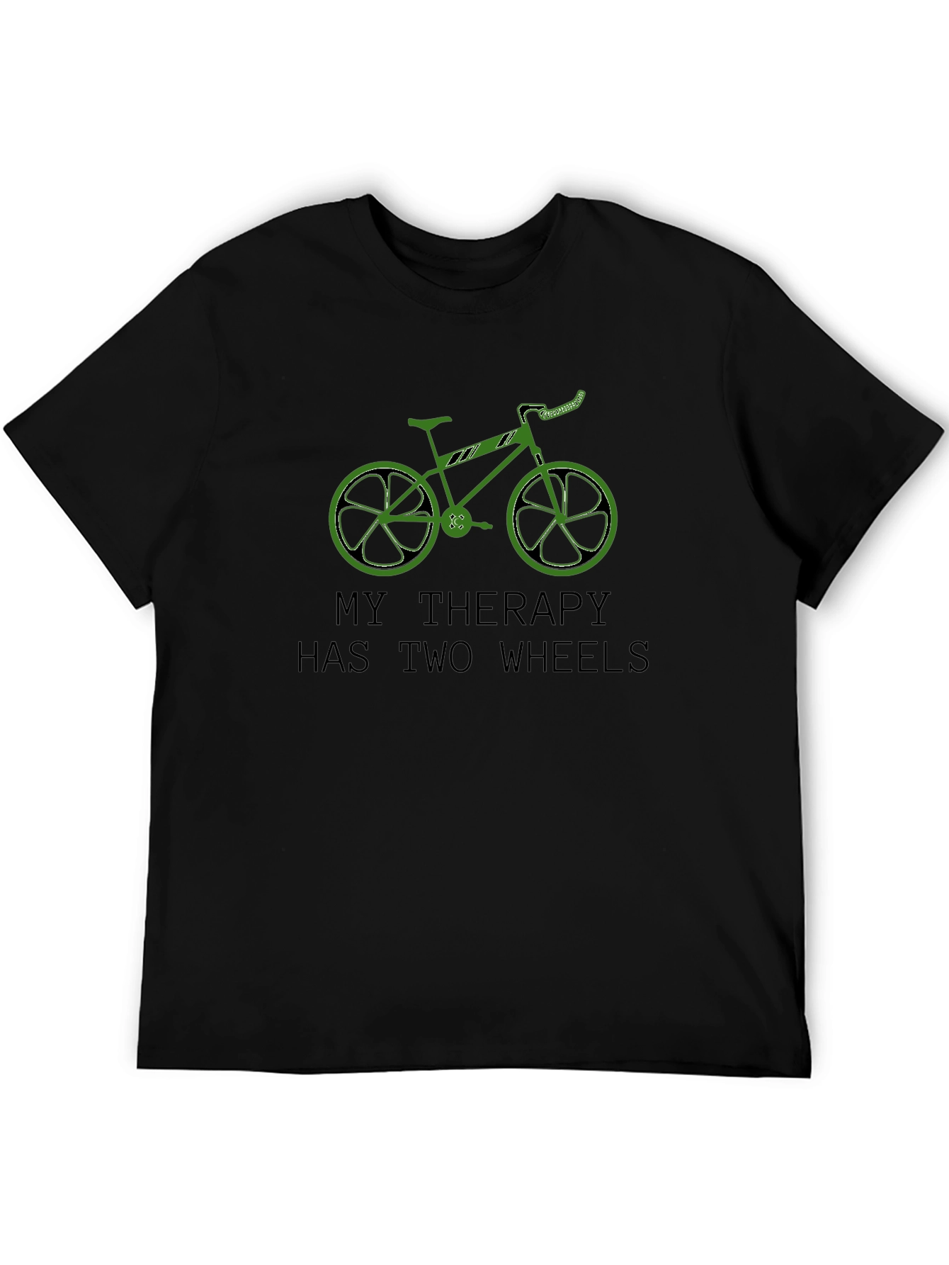 My Therapy Has Two Wheels Graphic Tee