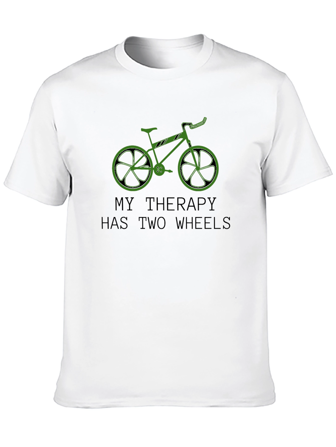 My Therapy Has Two Wheels Graphic Tee