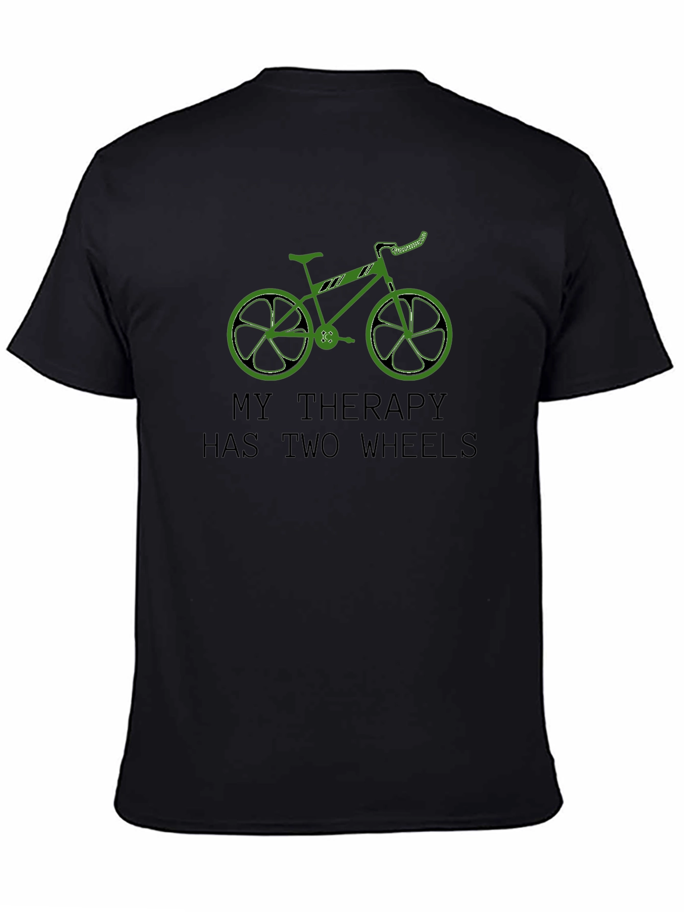 My Therapy Has Two Wheels Graphic Tee