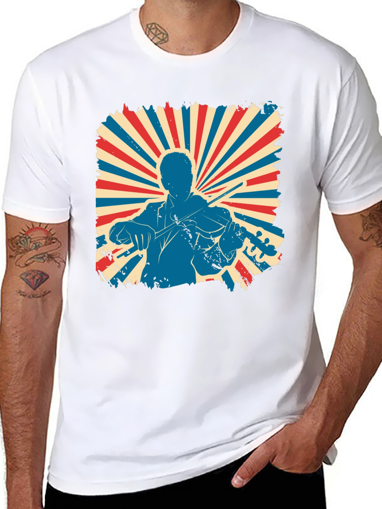 Vintage Violinist T-Shirt