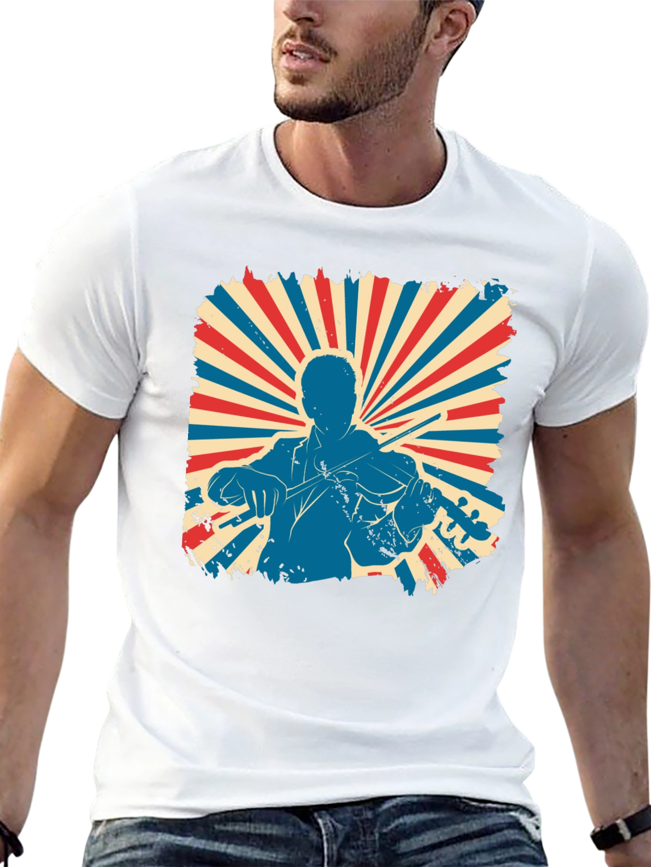 Vintage Violinist T-Shirt