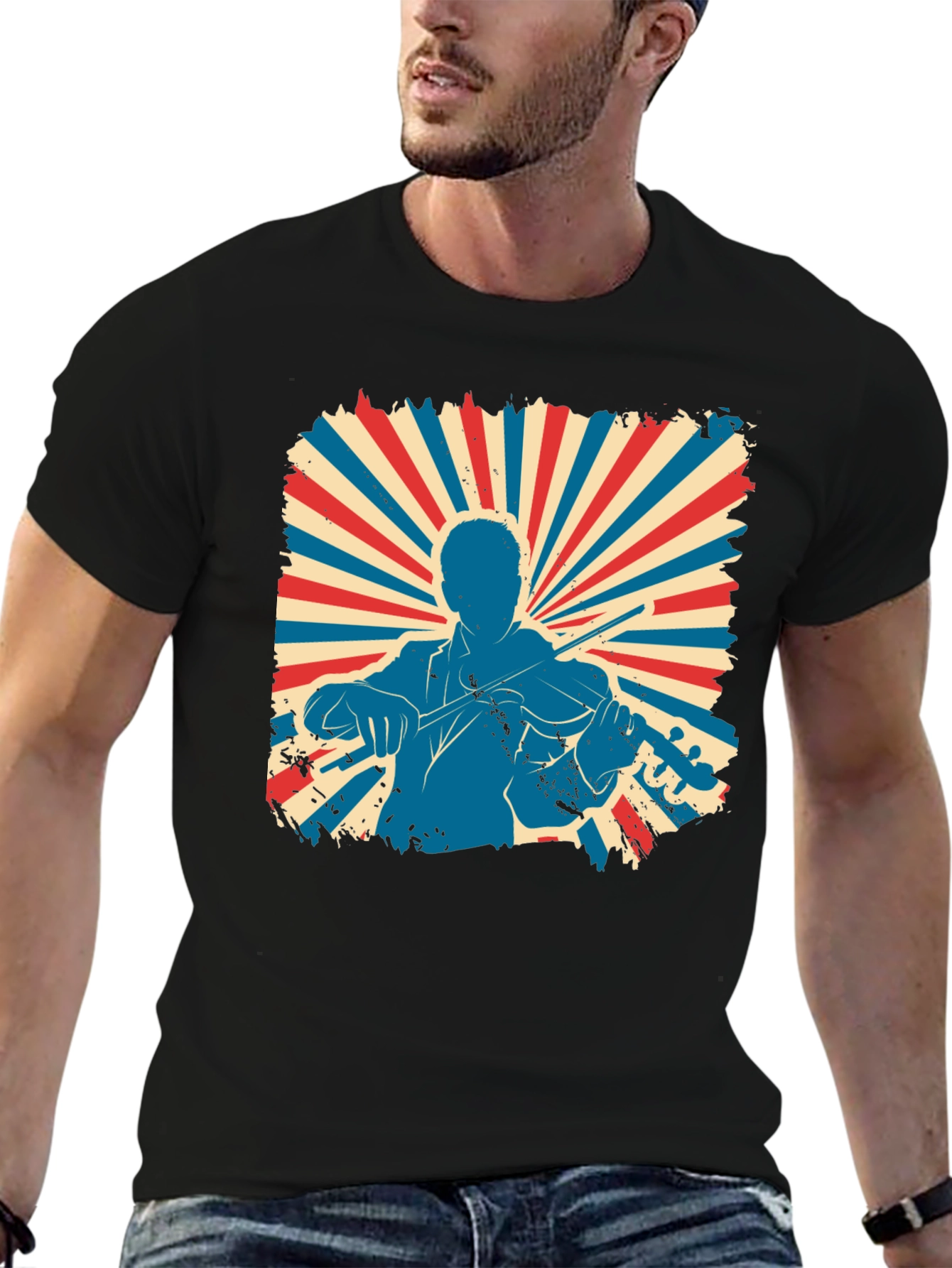 Vintage Violinist T-Shirt
