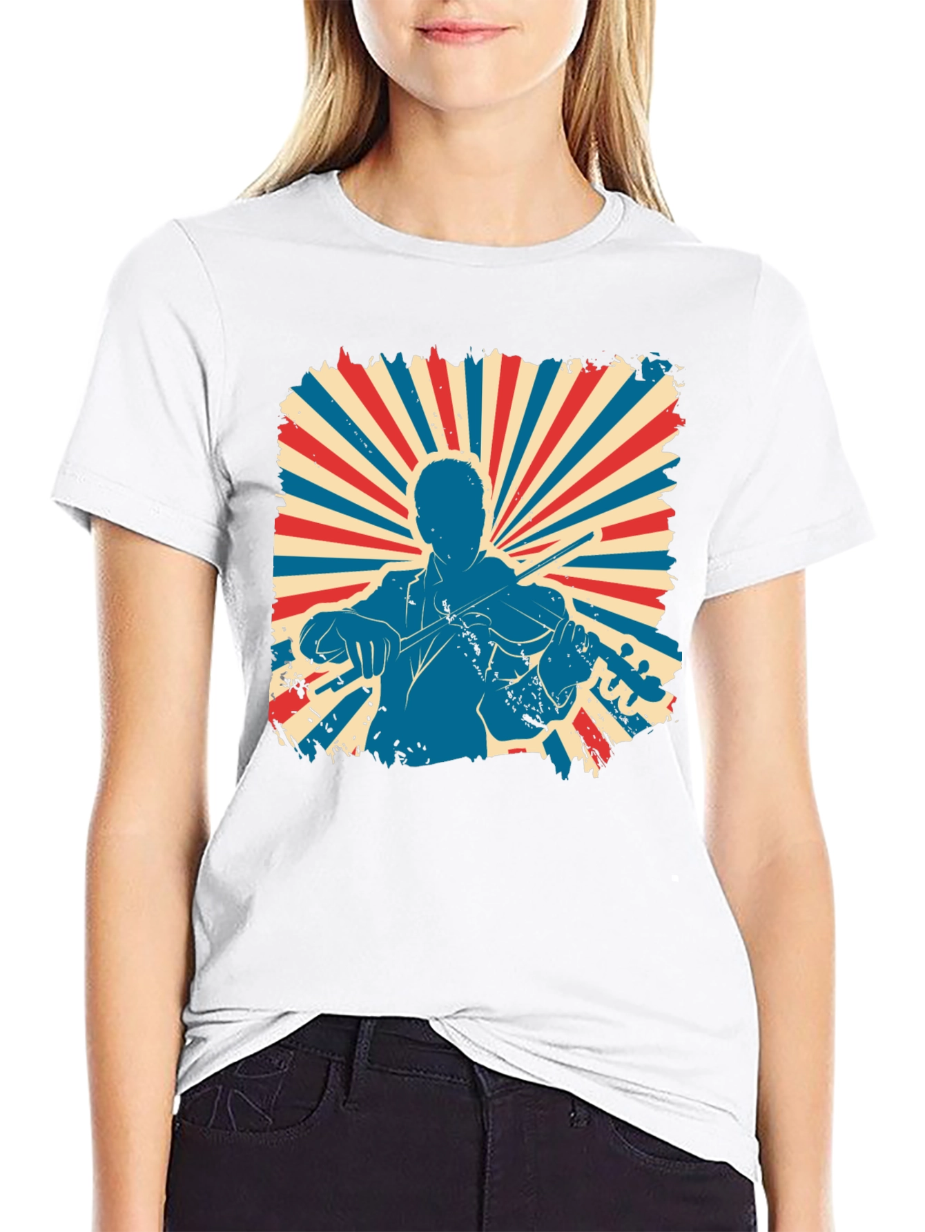 Vintage Violinist T-Shirt