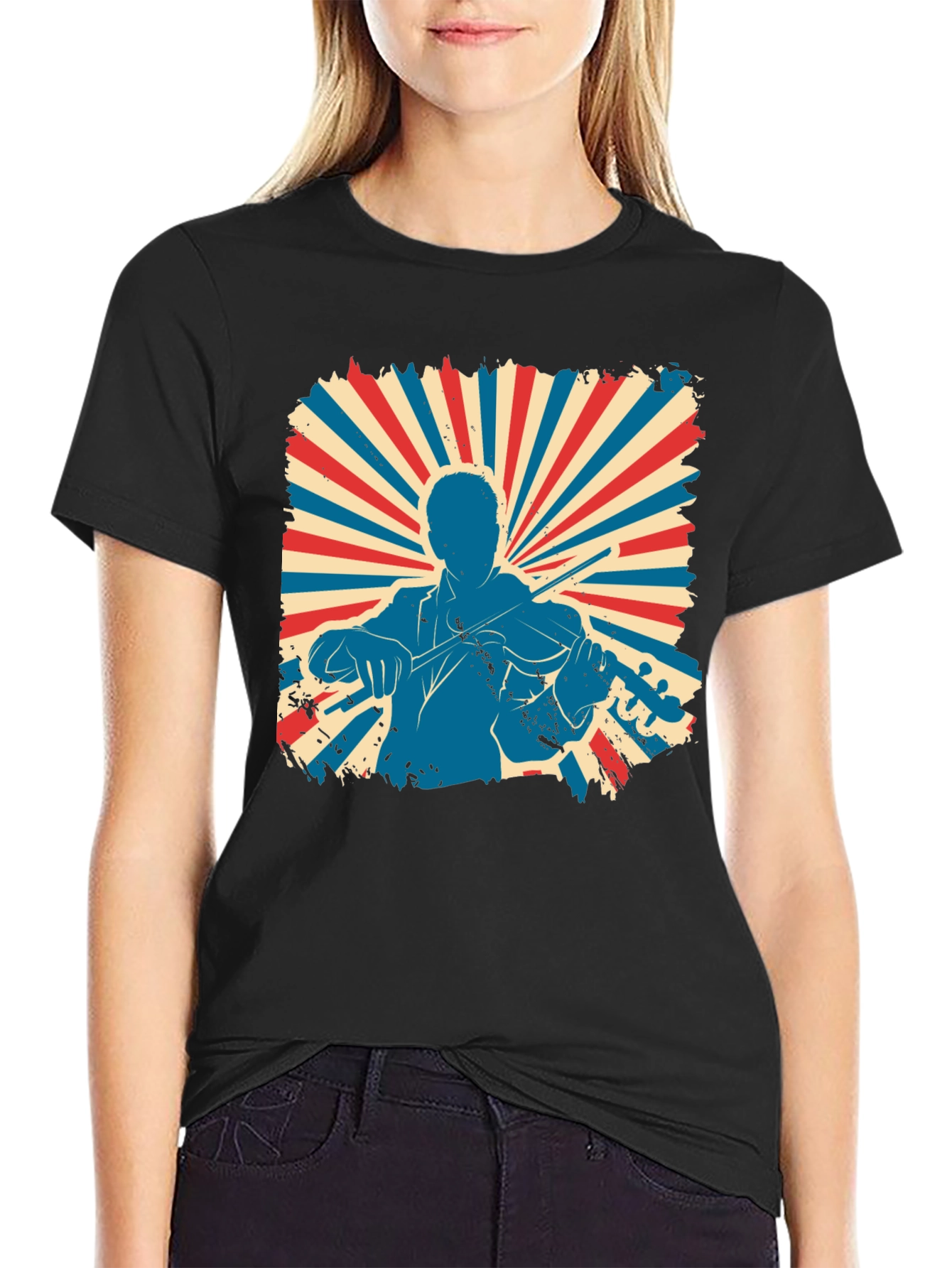 Vintage Violinist T-Shirt