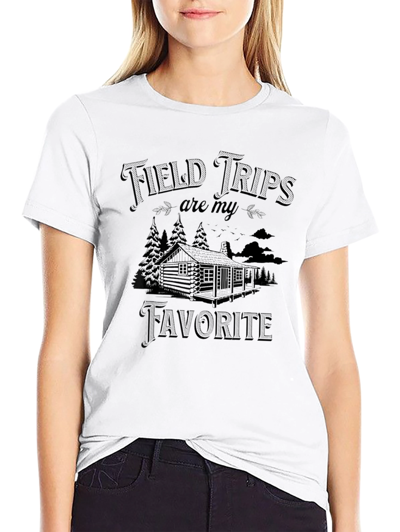 Field Trips Are My Favorite Black T-Shirt