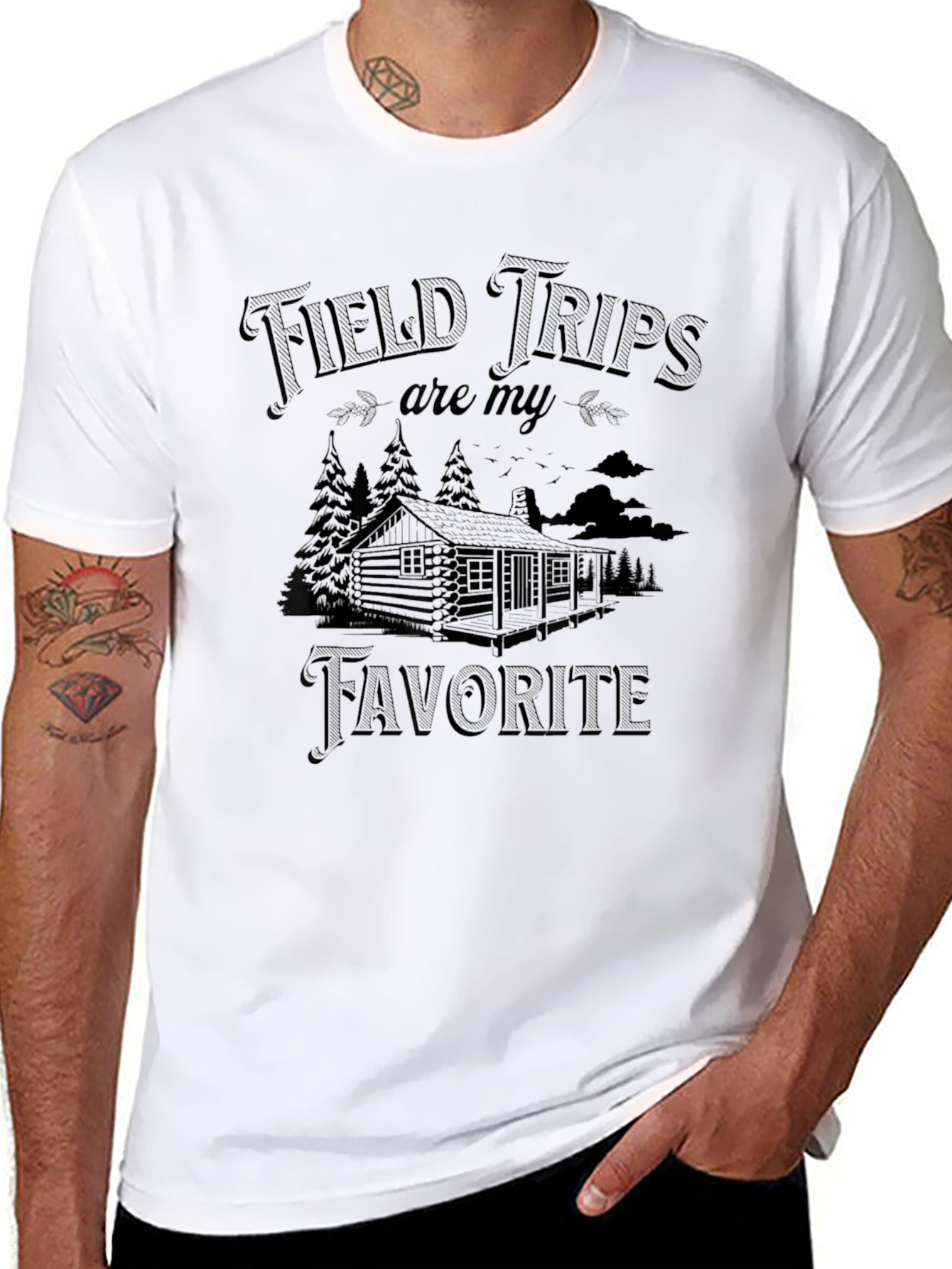 Field Trips Are My Favorite Black T-Shirt