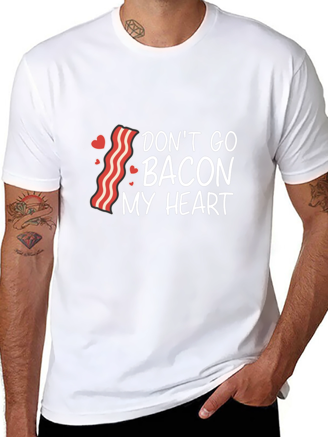Dont Go Bacon My Heart Graphic Tee