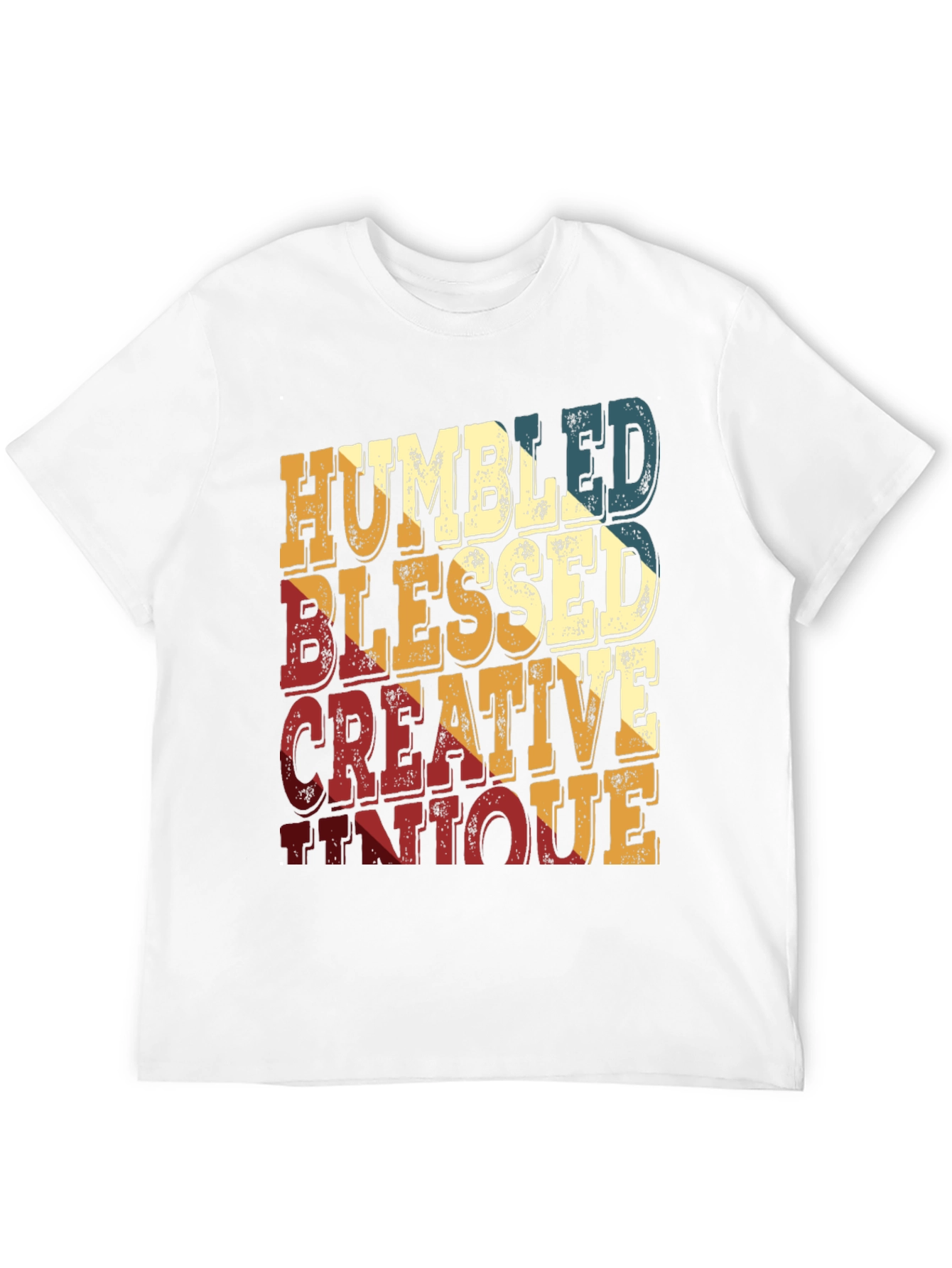 Humbled Blessed Creative Unique Retro Tee