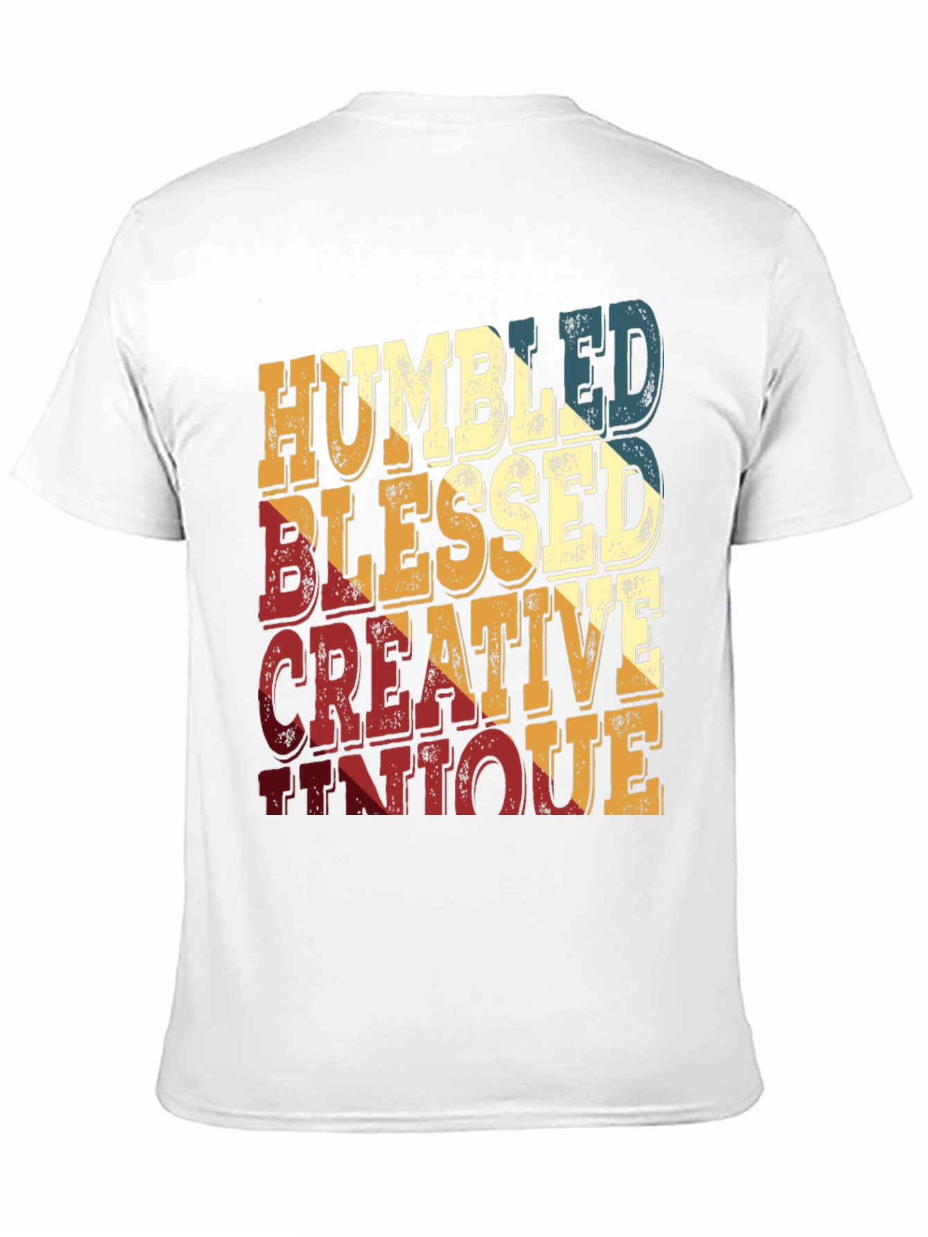 Humbled Blessed Creative Unique Retro Tee