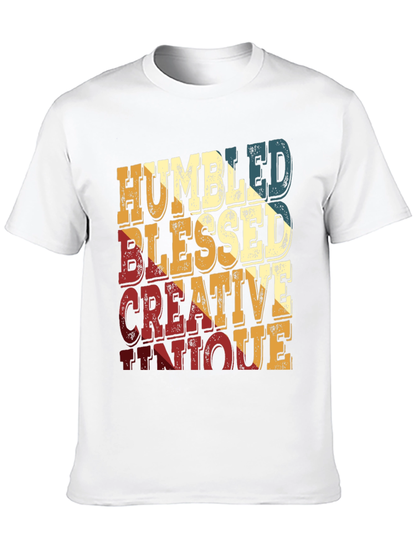 Humbled Blessed Creative Unique Retro Tee