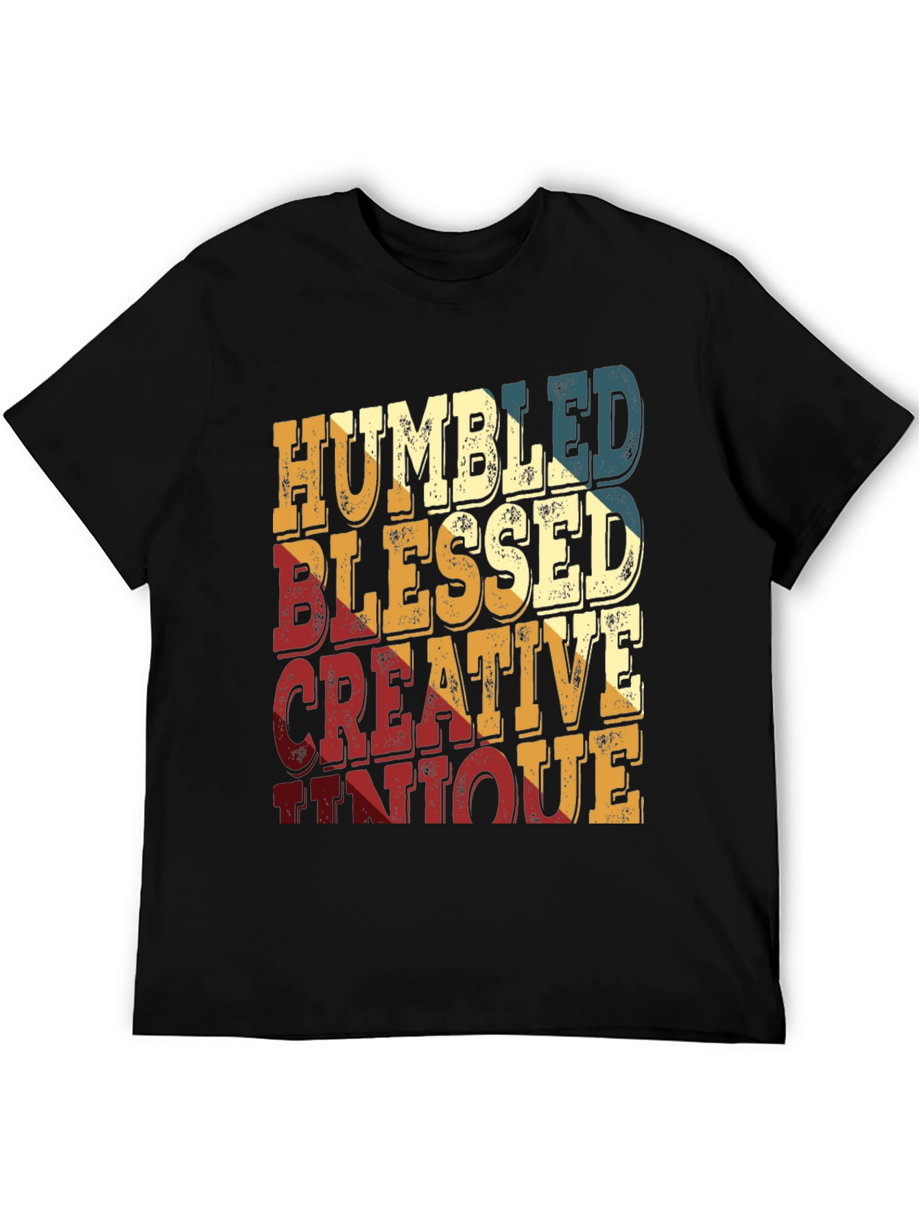Humbled Blessed Creative Unique Retro Tee