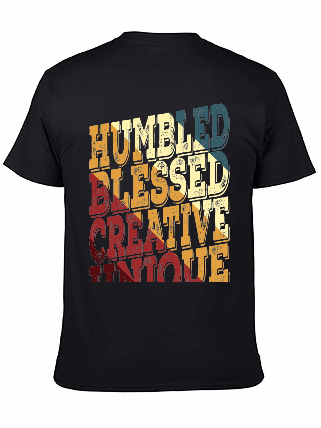 Humbled Blessed Creative Unique Retro Tee