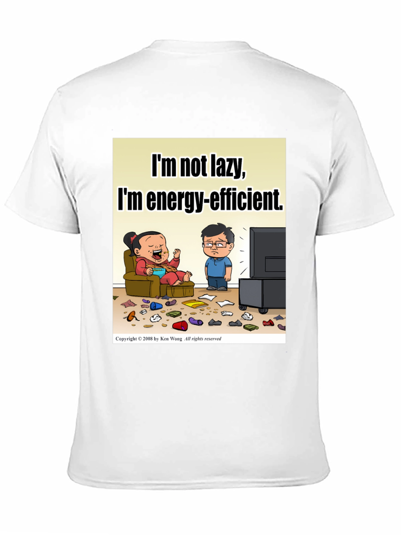 Lazy Energy-Efficient T-Shirt