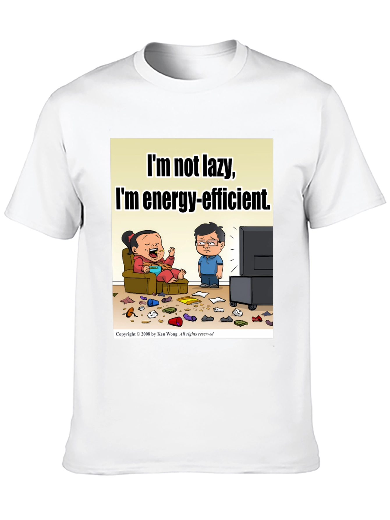 Lazy Energy-Efficient T-Shirt